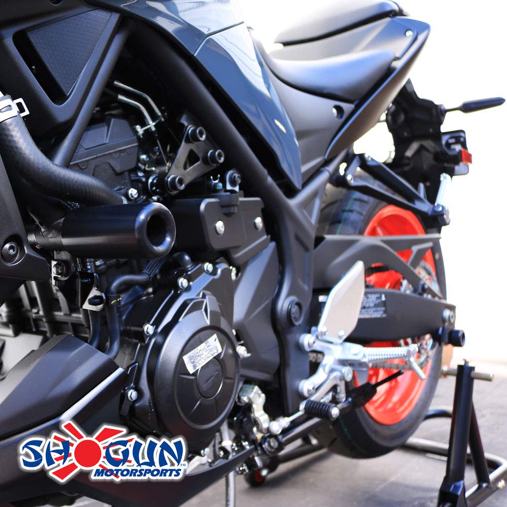 Shogun Usa Made Yam Mt-03 Mt 03 Mt03 2016 2017 2018 2019 2020 2021 2022 2023 2024 No Cut Frame Sliders Black - 750-6149