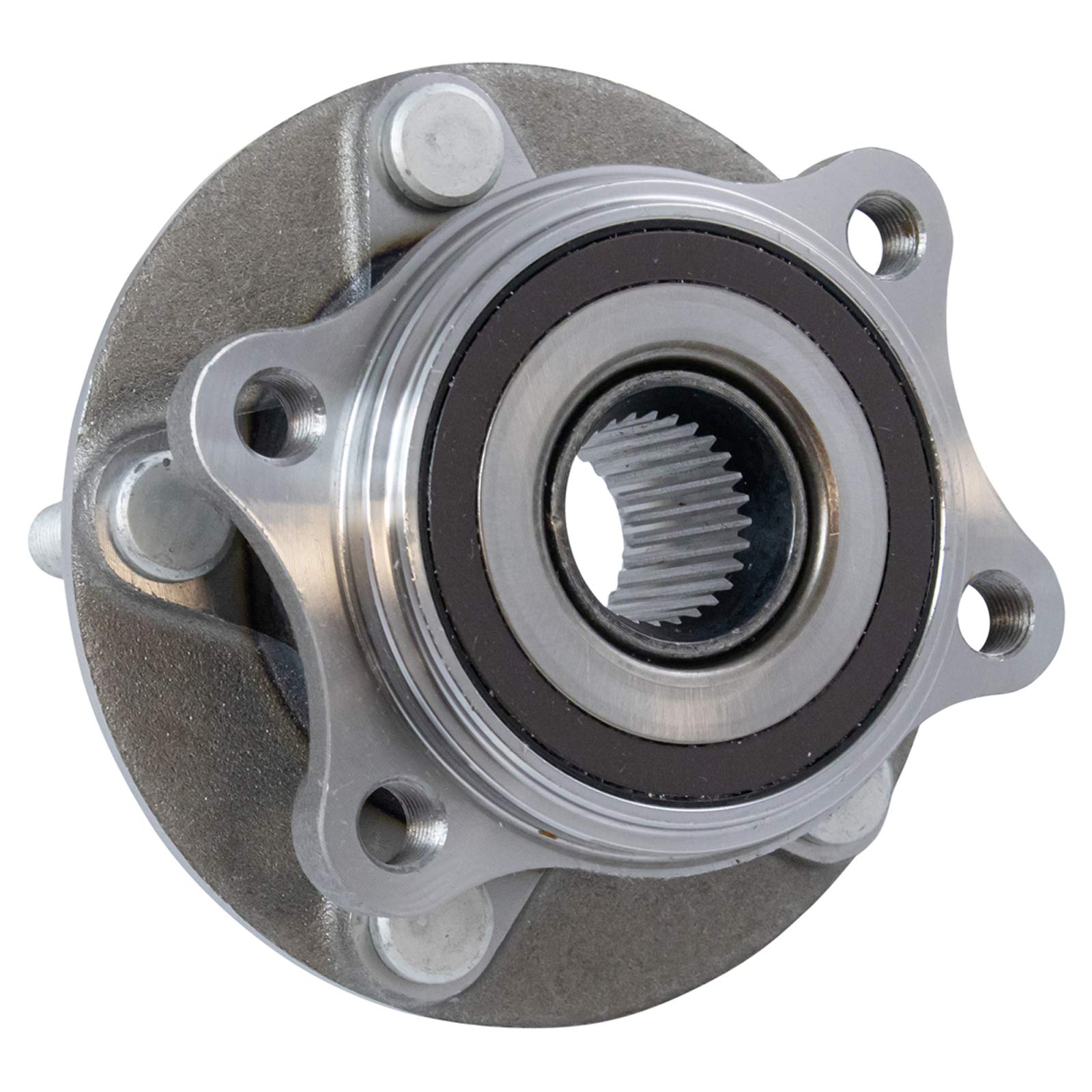 Trq Front Wheel Hub Bearings Assembly Set Compatible With 2014-2018 Mazda 3 2016-2021 Cx-3