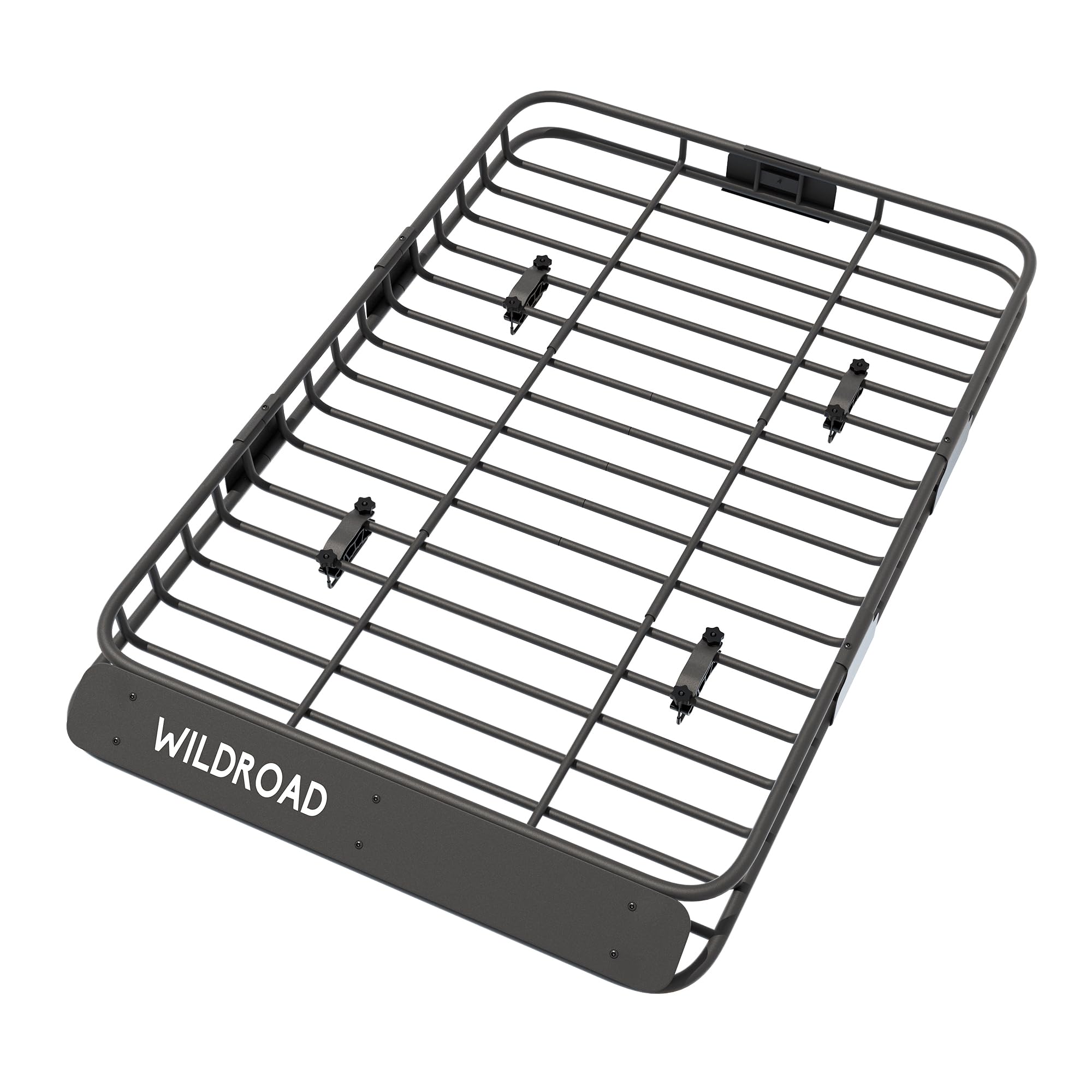 Wildroad Roof Rack Cargo Basket, Upgraded 4    Fence Car Roof Basket With Extension, 64''X 39''X 4'' Universal Car Top Luggage H