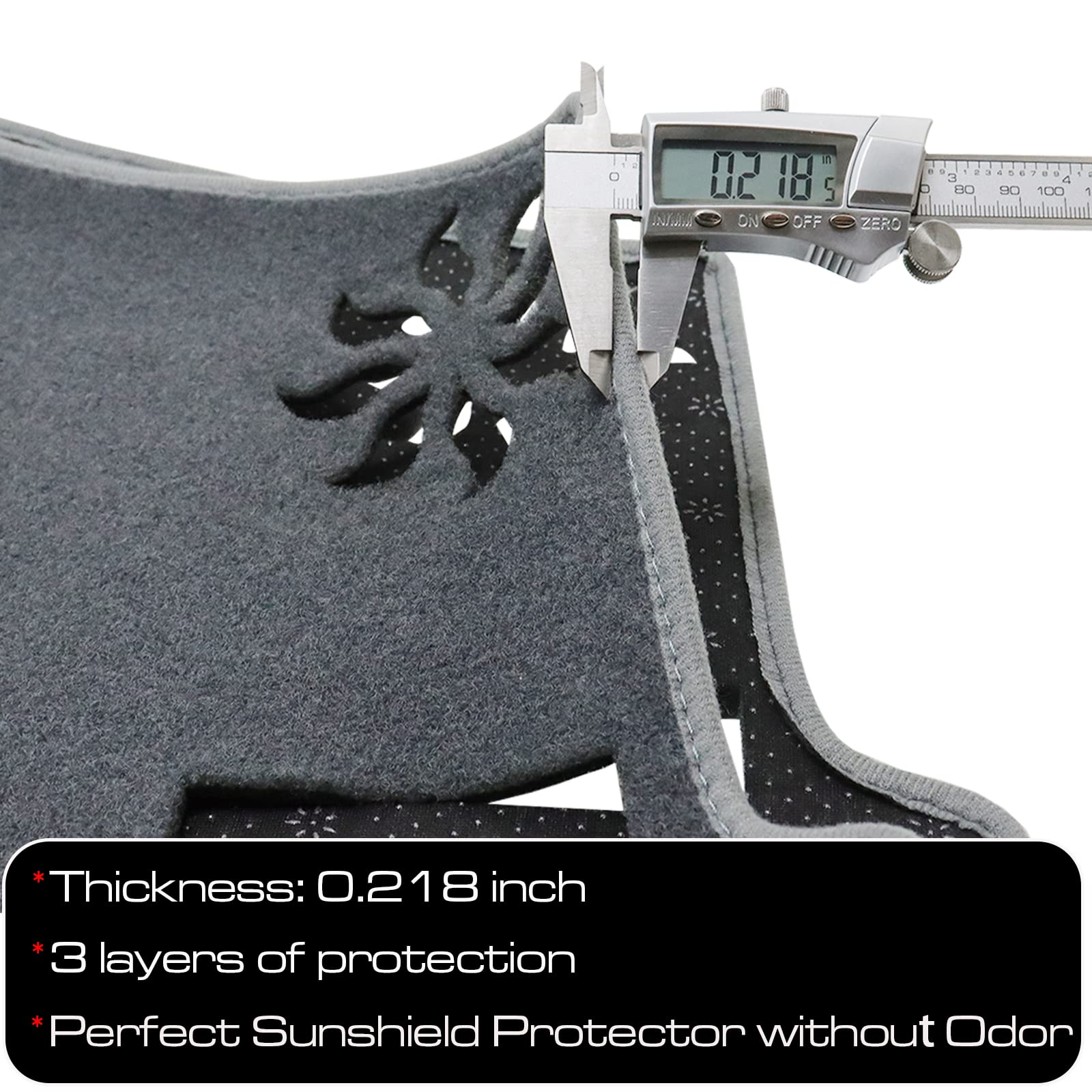 Senshine For Toyota Rav4 Accessories 2019 2020 2021 2022 2023 2024 Dashboard Cover Center Console Cover Dash Mat Carpet Protecto