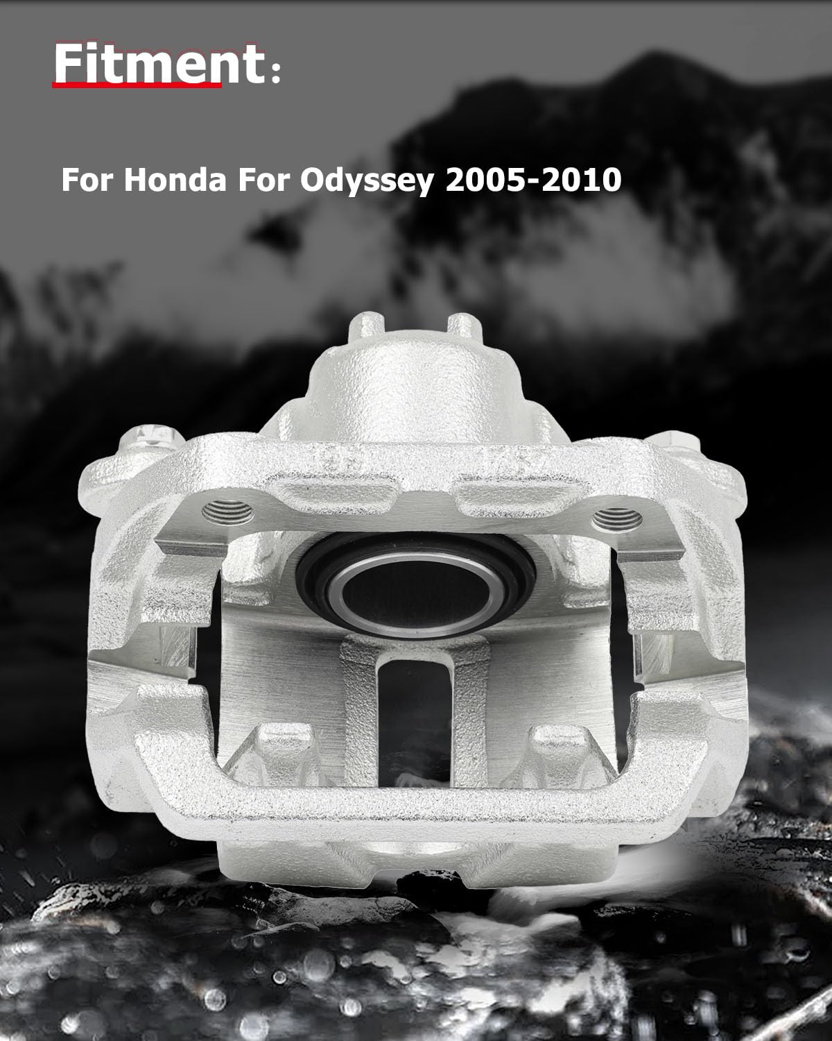cciyu 19B2929 19B2928 Rear Left & Right Brake Calipers With Bracket For Honda For Odyssey 2005-2010