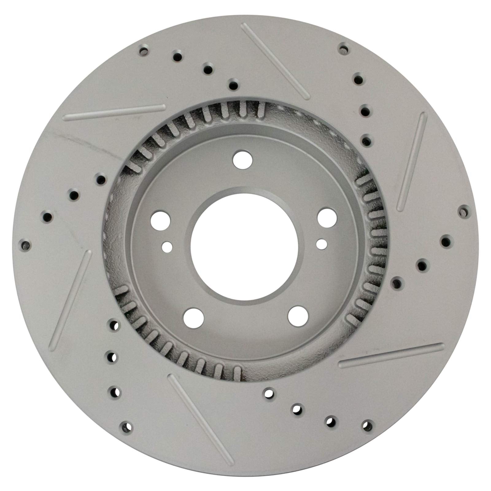 Trq Front Performance Brake Rotors Set Premium G-Coated Compatible With 1997-2001 Acura Integra 1991-1995 Legend 1996-1998 Rl Tl