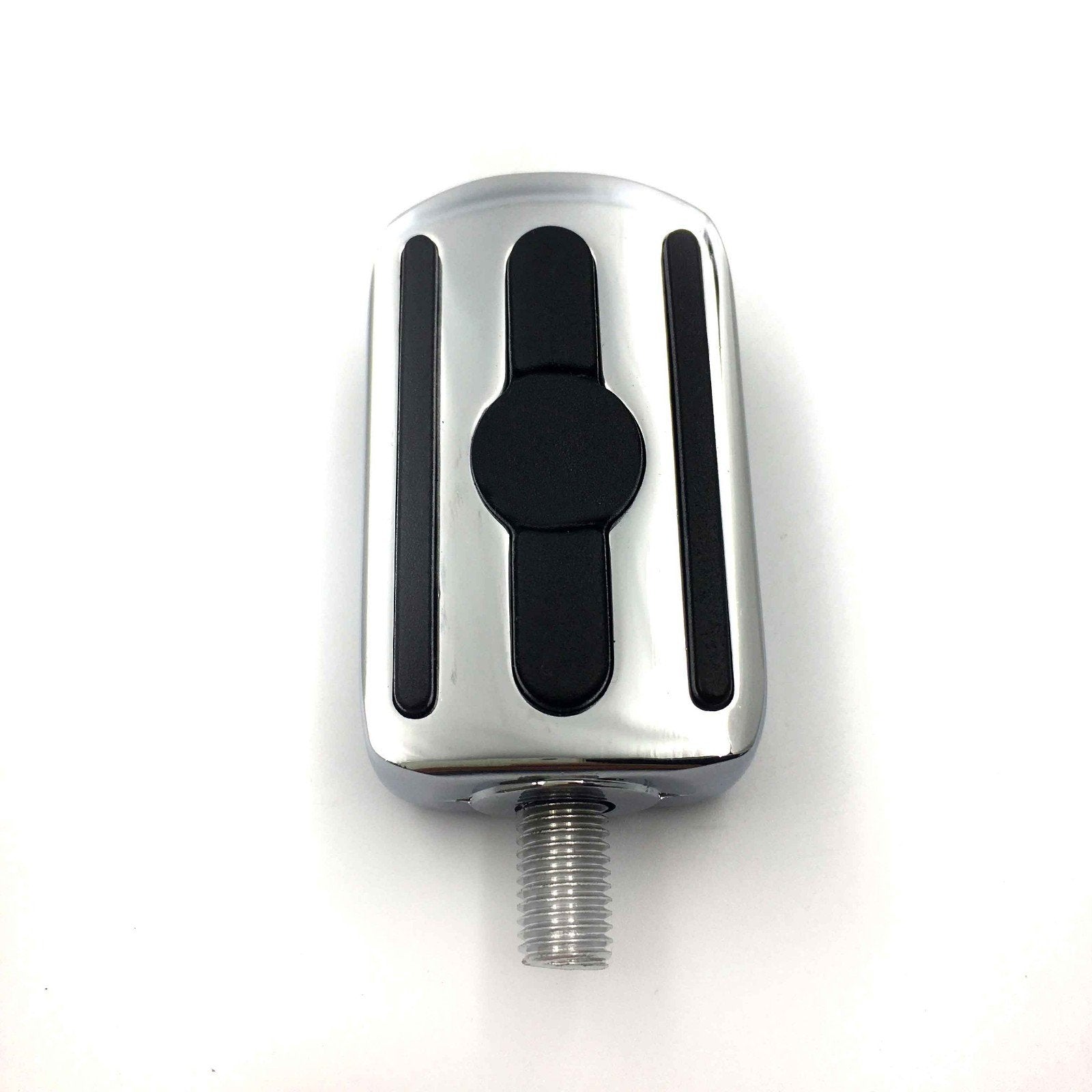 HTTMT MT216-095- Chrome Skull Shifter peg/Toe Heel Rest Peg Compatible with Fits Harlye Davidson 1984-2016 All Models (Except '0
