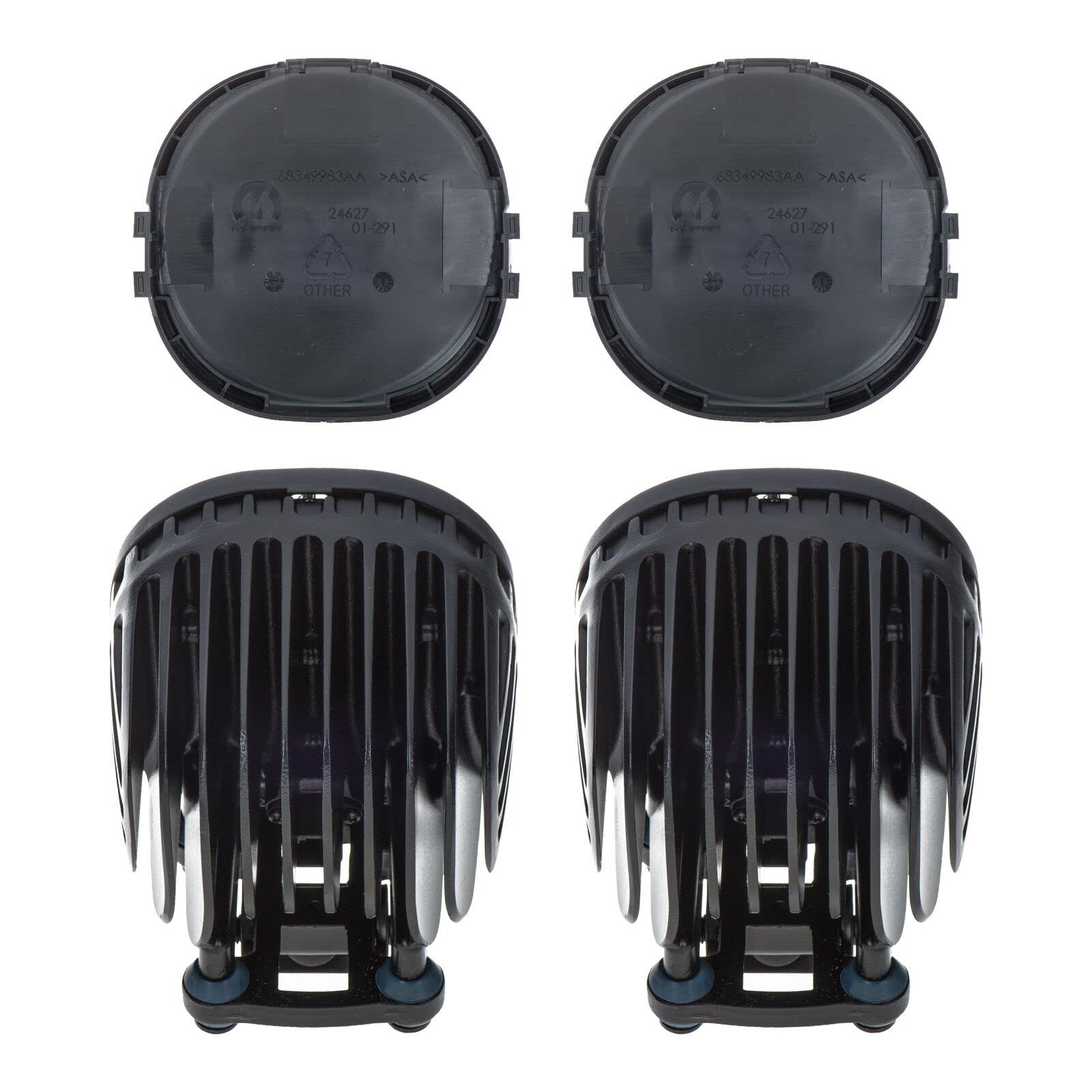 Mopar Off Road Light Kit for Jeep Wrangler - Model 82215386AB, Black