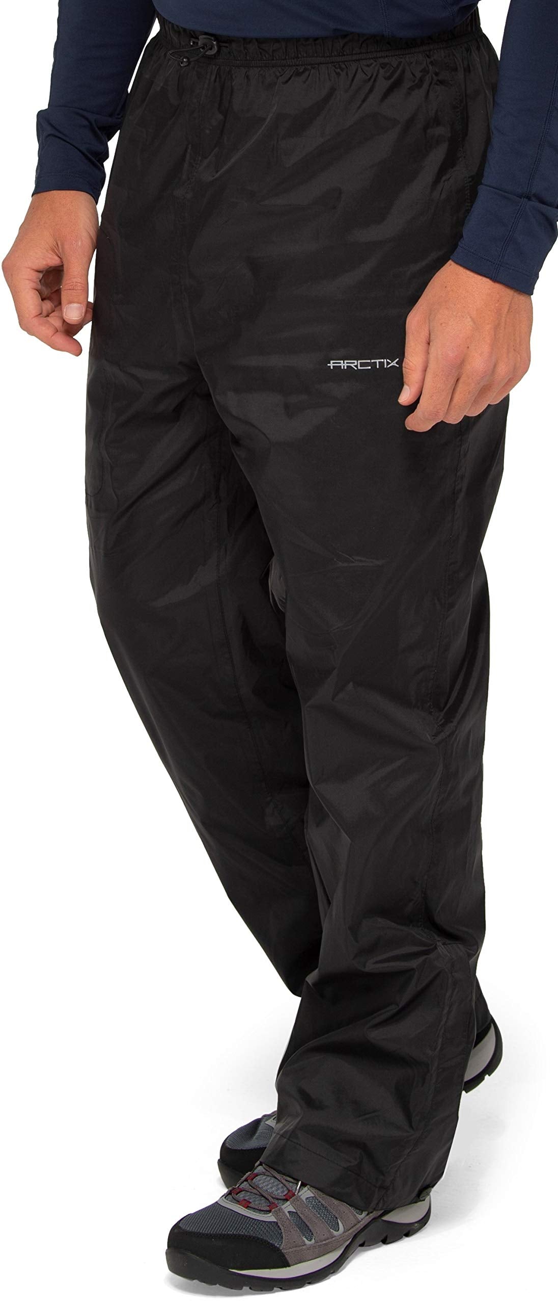 Arctix Men's Storm Rain Pant, Black, Large/28'' Inseam