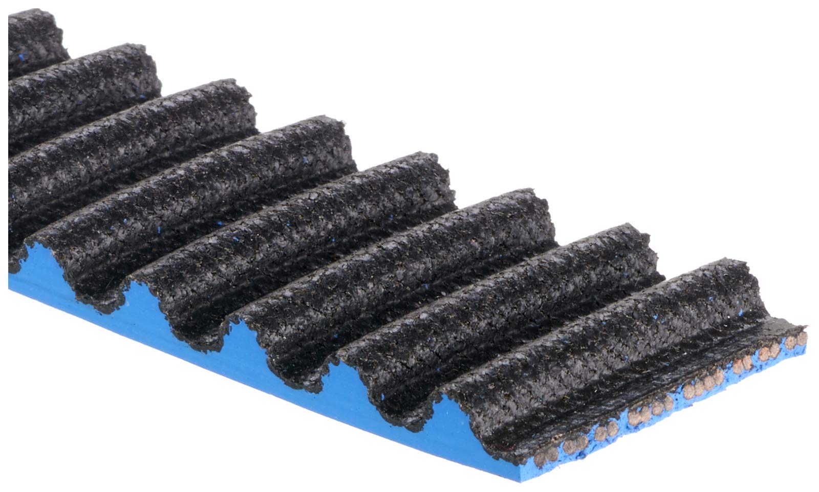 Gates T312RB Blue Racing Timing Belt - Durable Rubber & Synthetic Fiber Construction