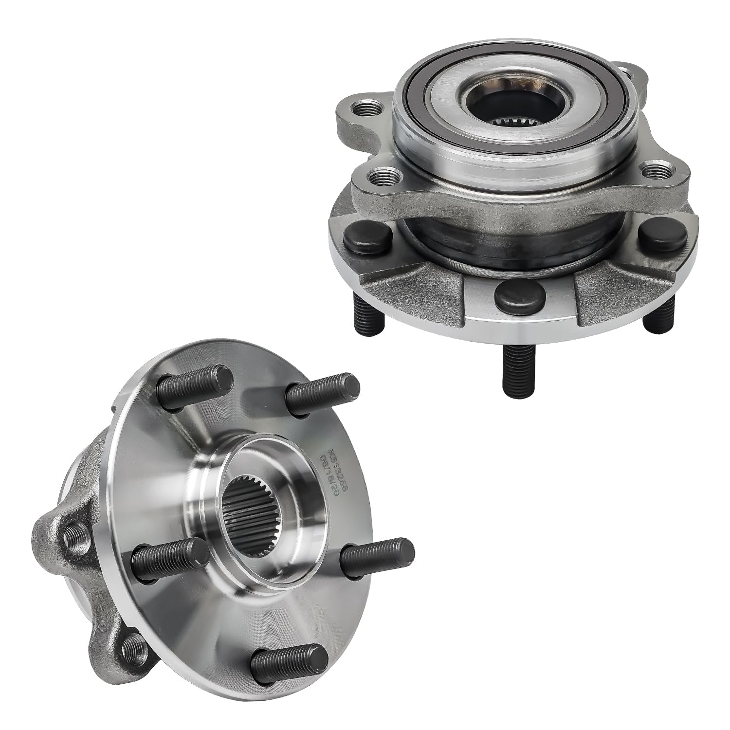 Detroit Axle - Front Wheel Bearing Hubs for 06-18 Toyota Rav4 11-16 Scion tC, 2011 2012 2013 2014 2015 2016 Wheel Bearing and Hu