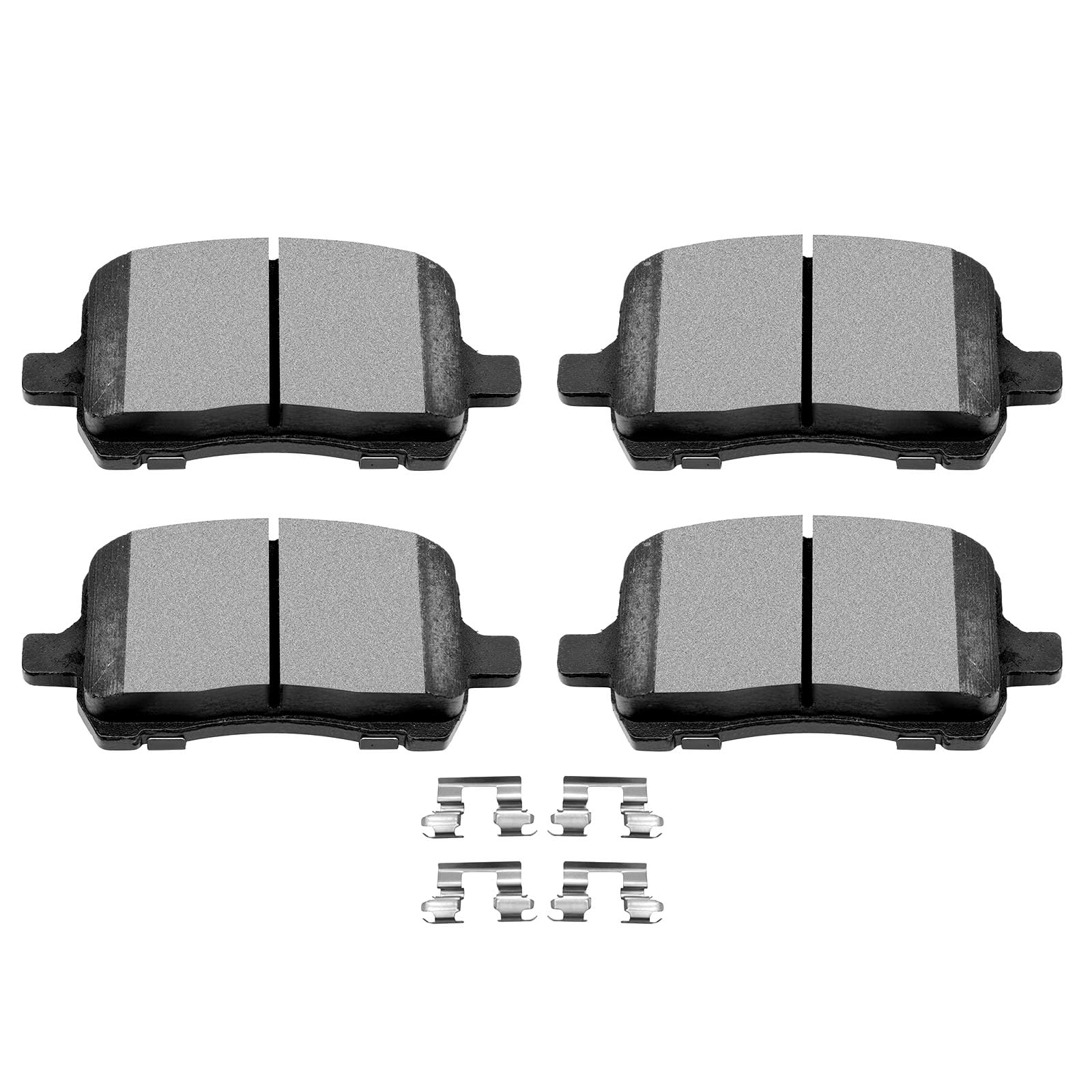 SCITOO D1028 Front Ceramic Brake Pads Sets Fit For Chevy Cobalt/For Malibu/HHR,For Pontiac G5 / G6 / Solstice,For Saturn Ion 200