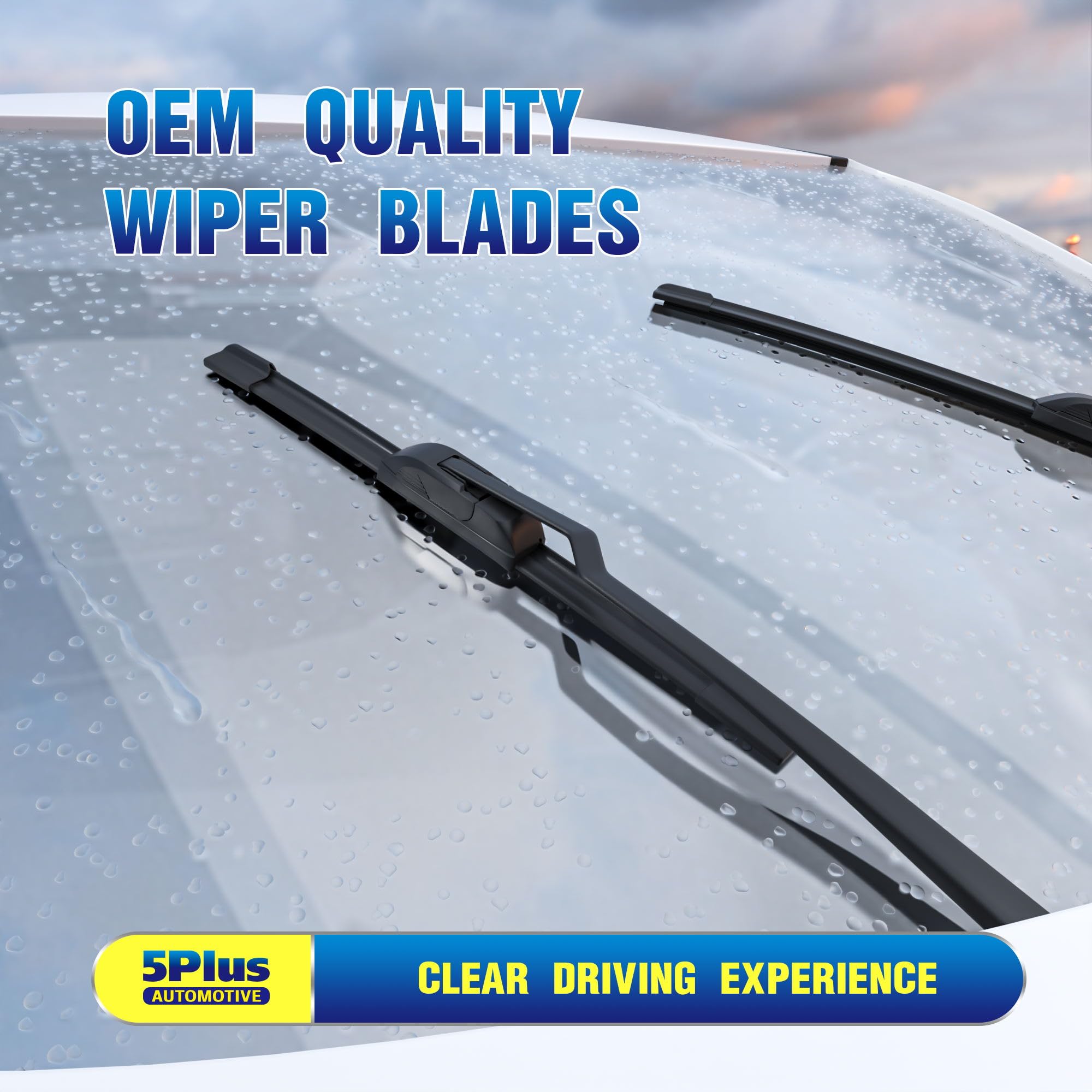 26''+16'' Windshield Wiper Blades Replacement For Subaru Impreza 2023-2017 Crosstrek 2023-2018 Wrx Sti 2018 2017 /Toyota C-Hr 20
