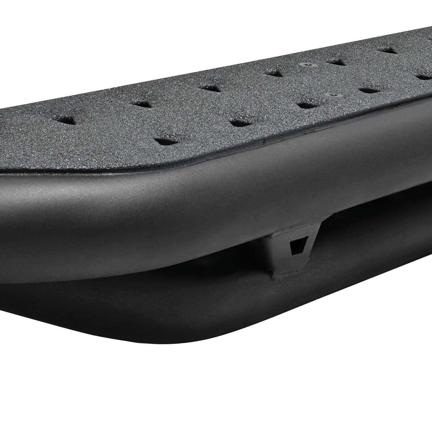 Westin Textured Black Outlaw Nerf Step Bars Silverado/Sierra 1500 Crew Cab 2014-2018; 2500/3500 Crew Cab 2015-2019