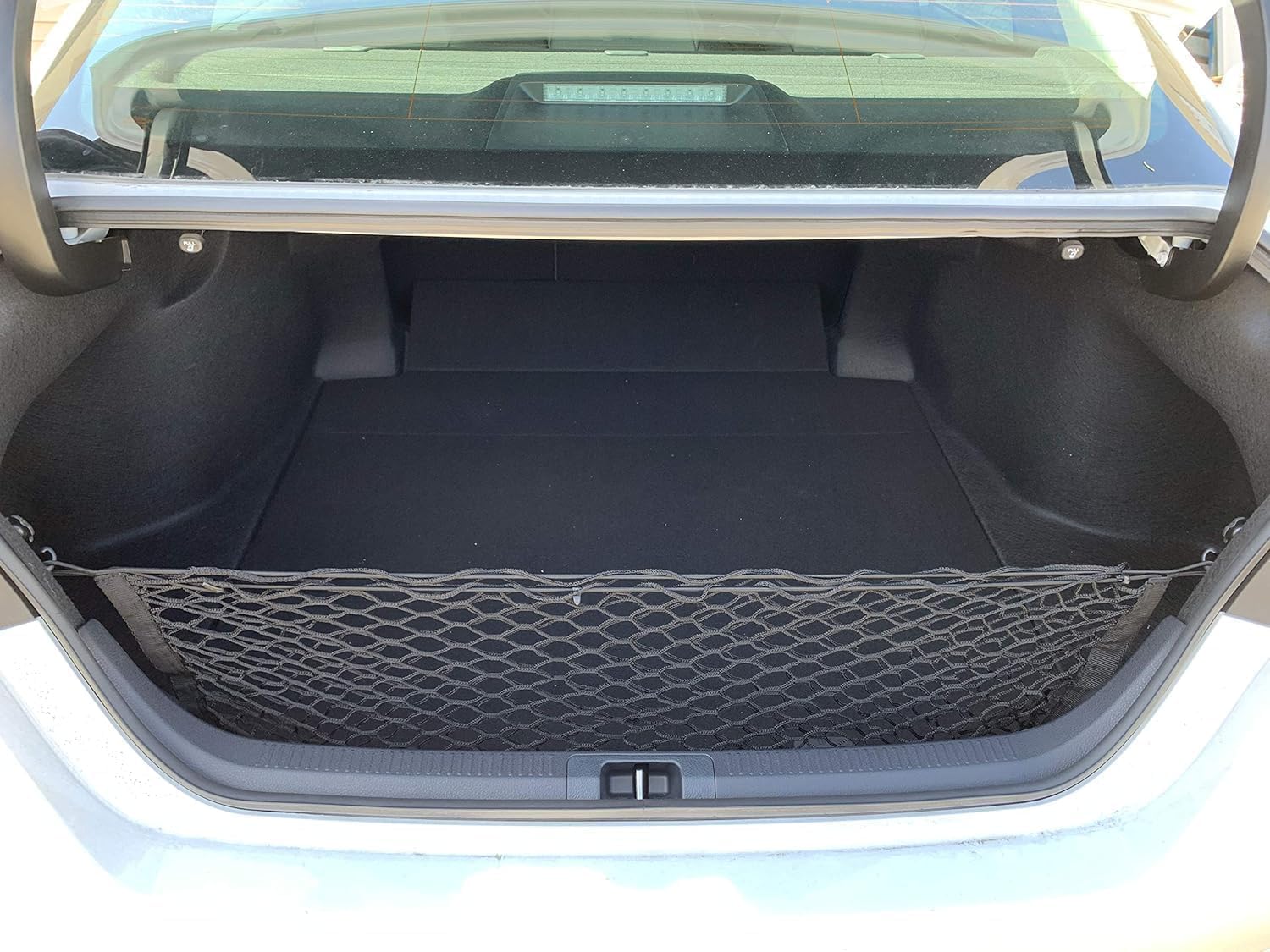Trunk Envelope Style Mesh Cargo Net For Toyota Camry 2018-2022- Car Accessories - Premium Trunk Organizer And Storage - Cargo Net For Sedan - Vehicle Carrier Organizer For Toyota Camry