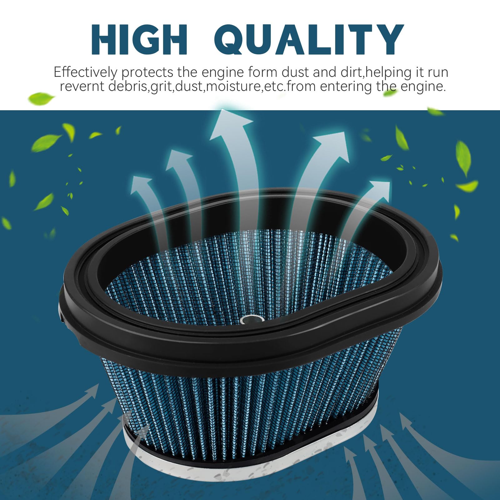 SOLLON Blaster 200 Air Filter for Yamaha YFS200, Breeze 125, Grizzly 125, Raptor 125/250 - Paper, Model 05SL0037