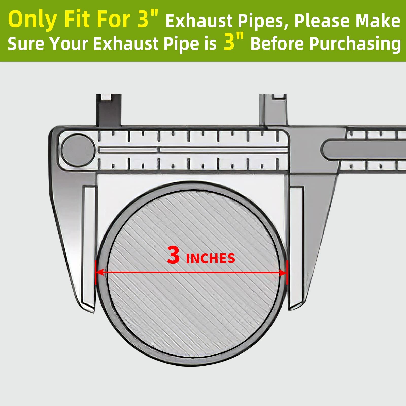 Autosaver88 Atcc0010 3'' Inlet/Outlet Universal Fit Catalytic Converter (Epa Compliant)