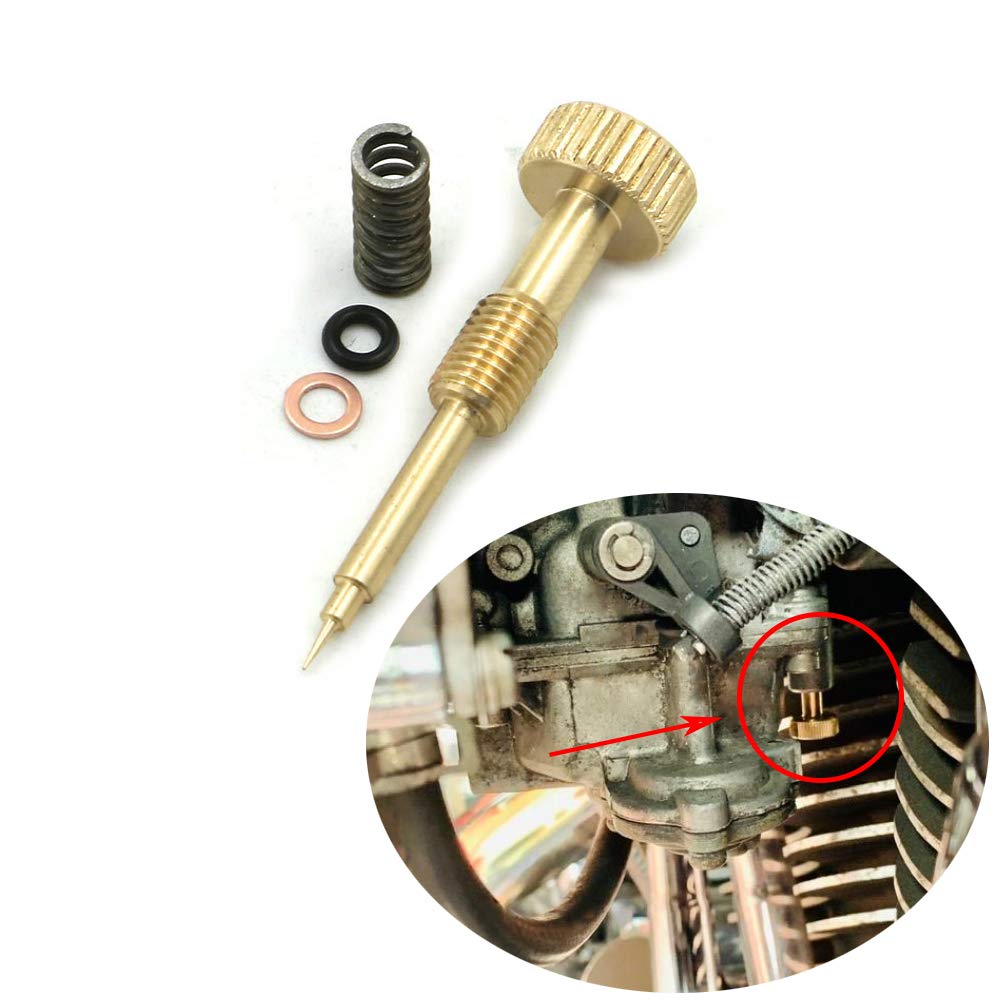 Alpha Rider Pro Carb Rebuild Kit Mixture Screw For Keihin Cv Cvk Carbs For Harley Big Twin 1990-1999, Twin Cam 1999-2006 & Sportster Xl 883 1200 1988-2006