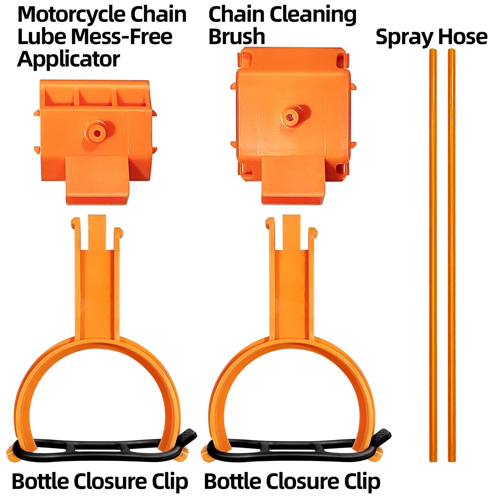 Motorcycle Chain Cleaning Kit, Bike Chain Oiler, Chain Lube Tool Kit For Motorsport Motorcycle, Bike Chain Cleaner, Streetbike C