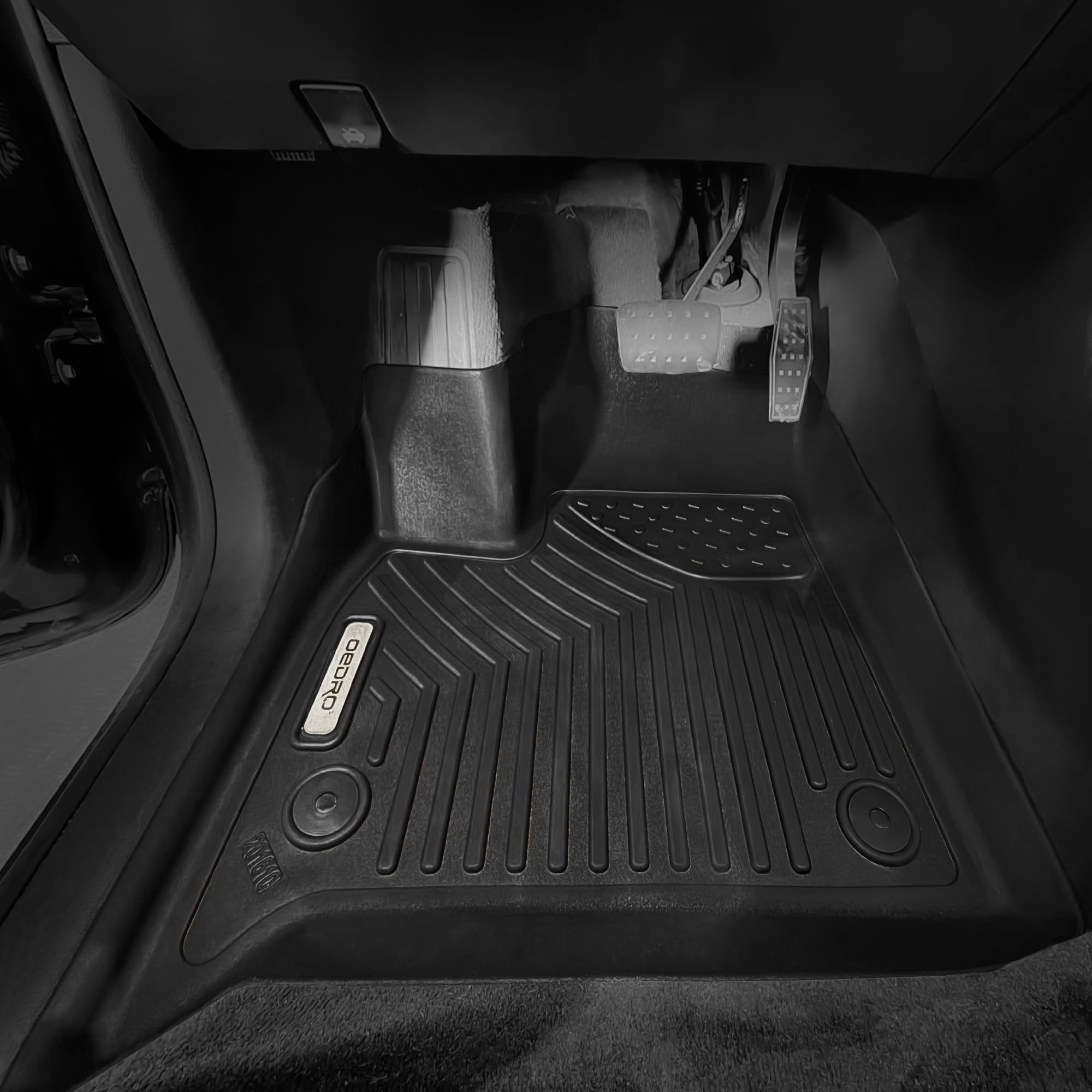 Oedro Floor Mats & Cargo Mat Fit For 2018-2024 2025 Chevy Traverse 7 Seats (2Nd Row Bucket Seat),Tpe All Weather Custom Fit 2024
