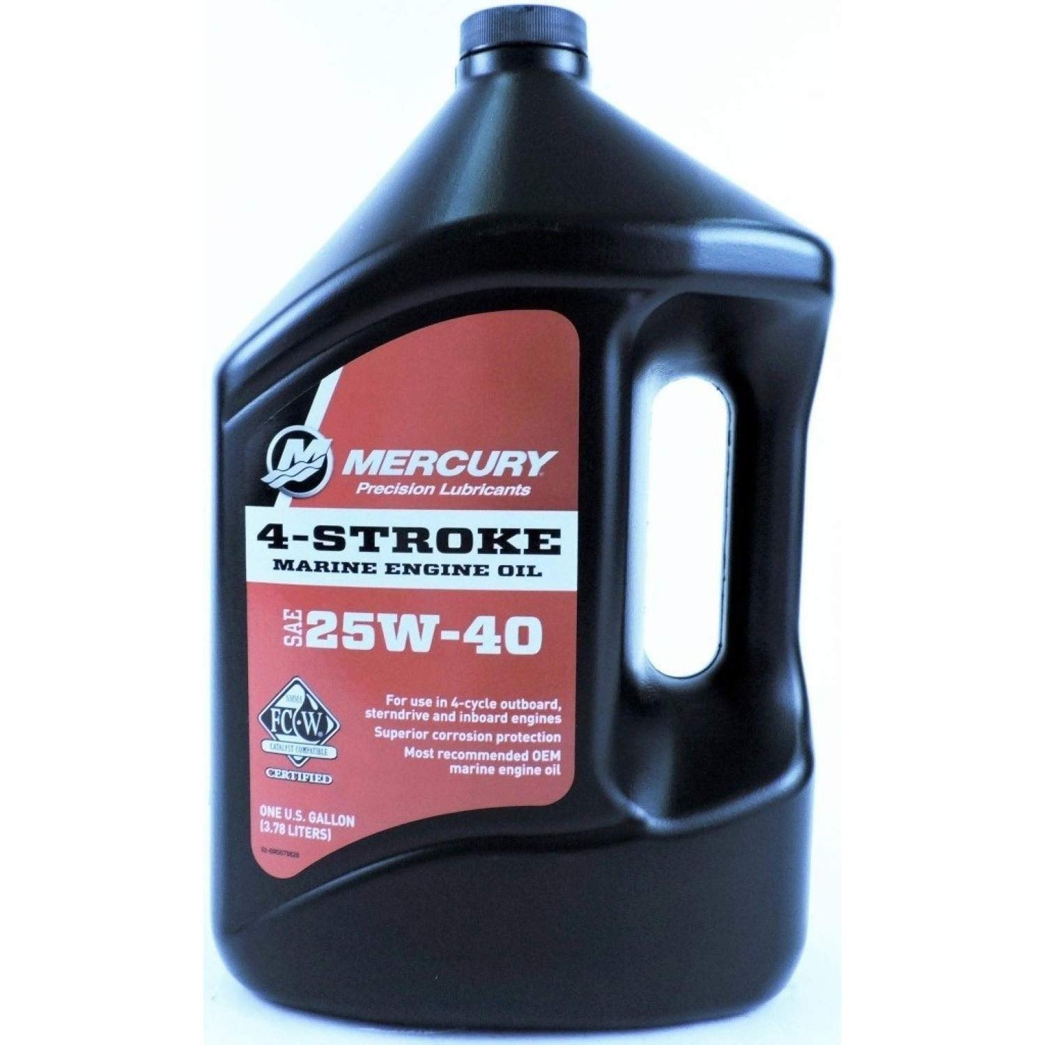 OEM Mercury Marine 4Stroke FCW 25W40 Engine Oil One Gallon