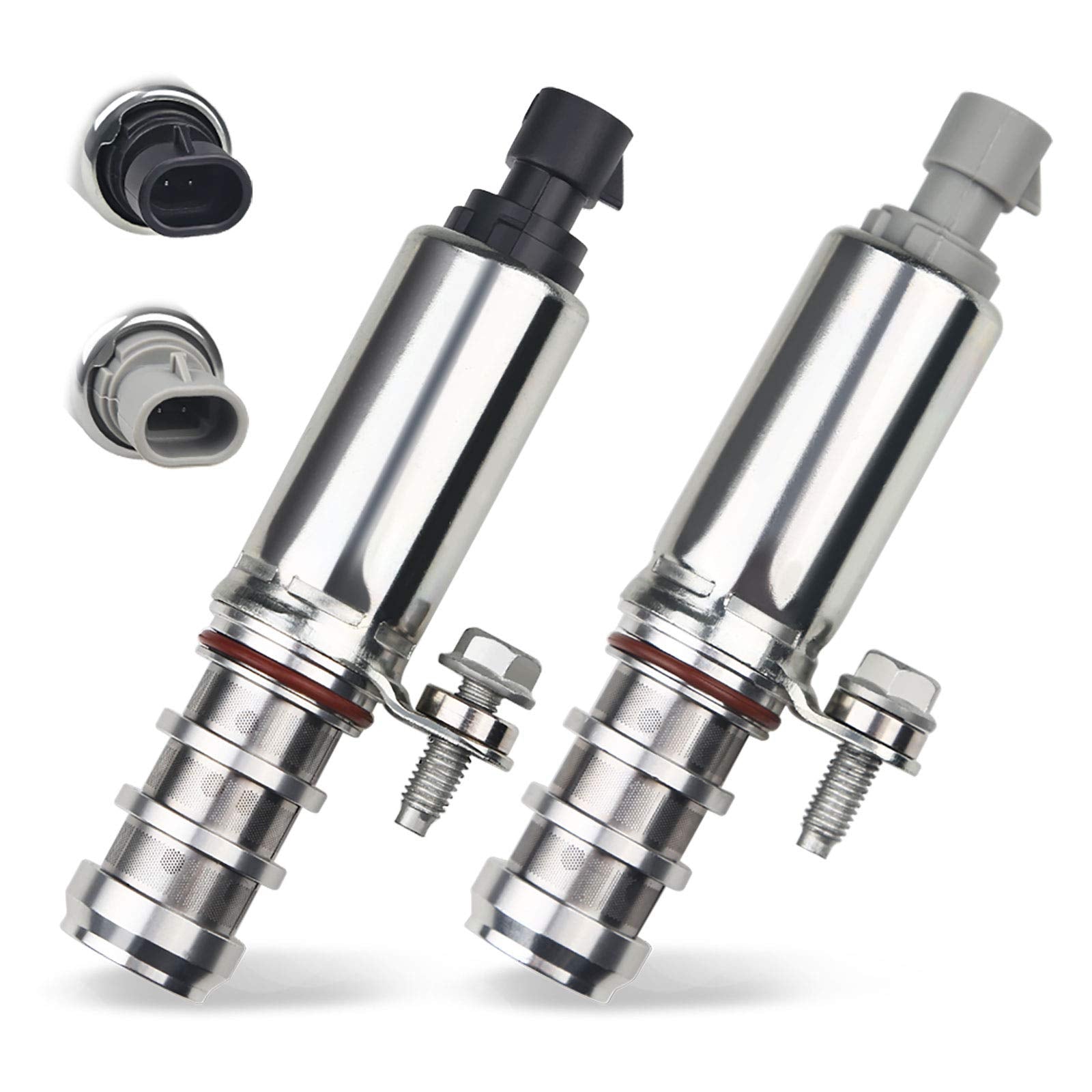 Wmphe Vvt Solenoid Intake & Exhaust Camshaft Position Actuator Solenoid Valve Kit Compatible With Chevy Hhr Malibu Cobalt Gmc Bu