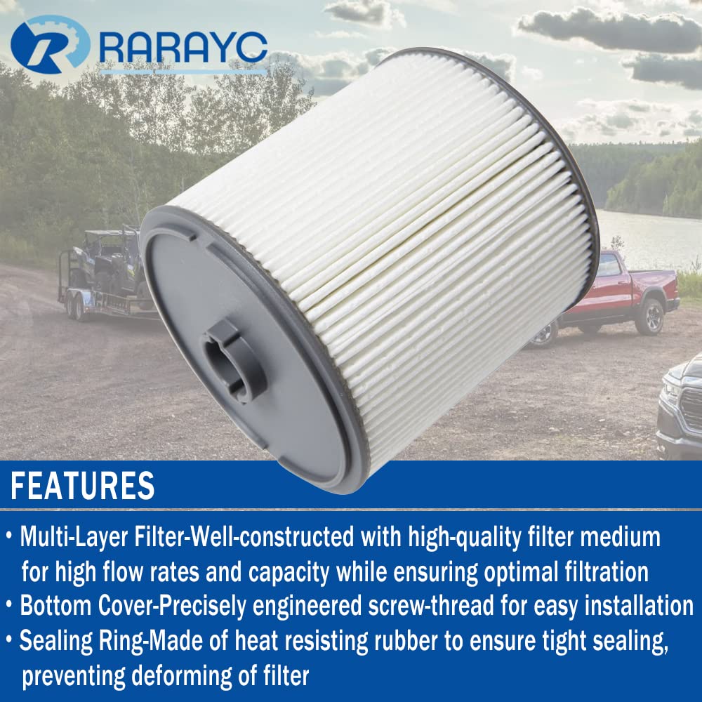 (Upgrade) 6.7L Cummins Fuel Filter Water Separator Set For 2019 2020 2021 2022 2023 2024 Ram Turbo Diesel Engines 68157291Aa And