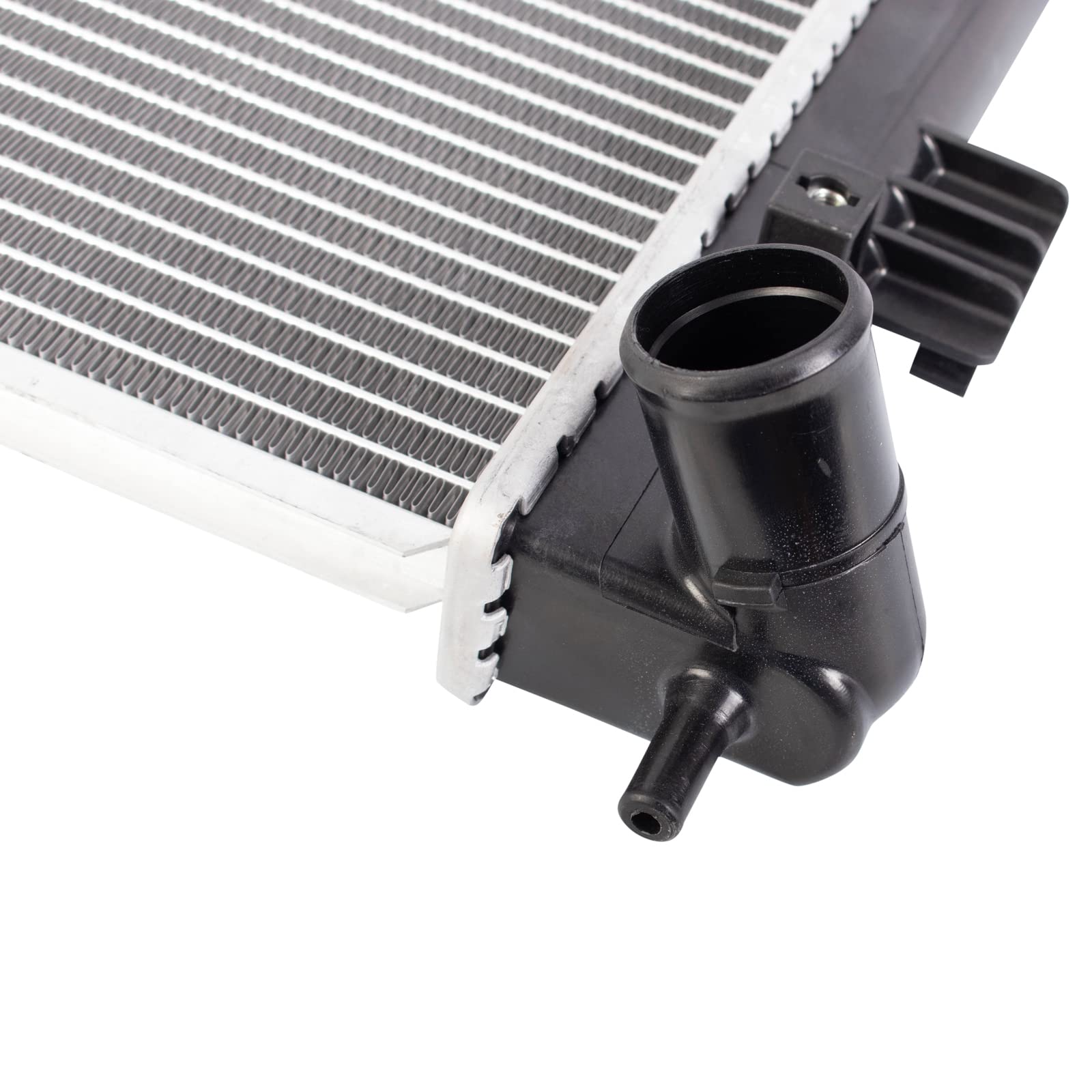 Trq Radiator Assembly Aluminum Core Compatible With 11-13 Hyundai Elantra 13 Elantra Coupe 13-15 Elantra Gt 14 Kia Forte Forte K