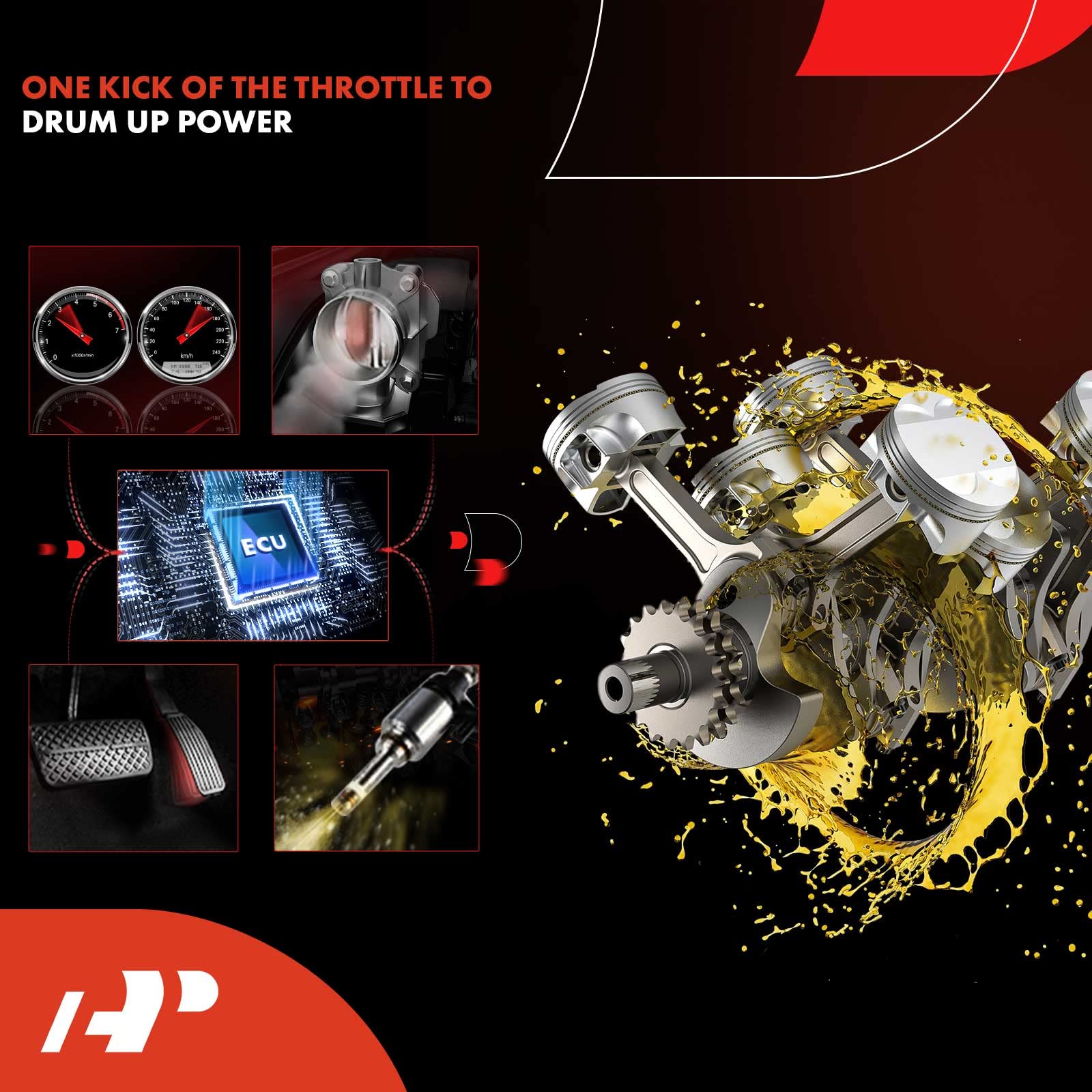 A-Premium Electronic Throttle Body Compatible with Chrysler & Dodge Vehicles - 2.7L 3.5L 4.0L - 300, Sebring, Town & Country, Pa