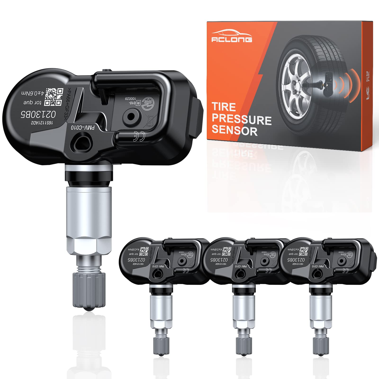 ACLONG TPMS Tire Pressure Sensor fit for Toyota Camry Prius Corolla RAV4 Highlander Avalon Yaris Hilux Land Cruiser, 315MHz Tire