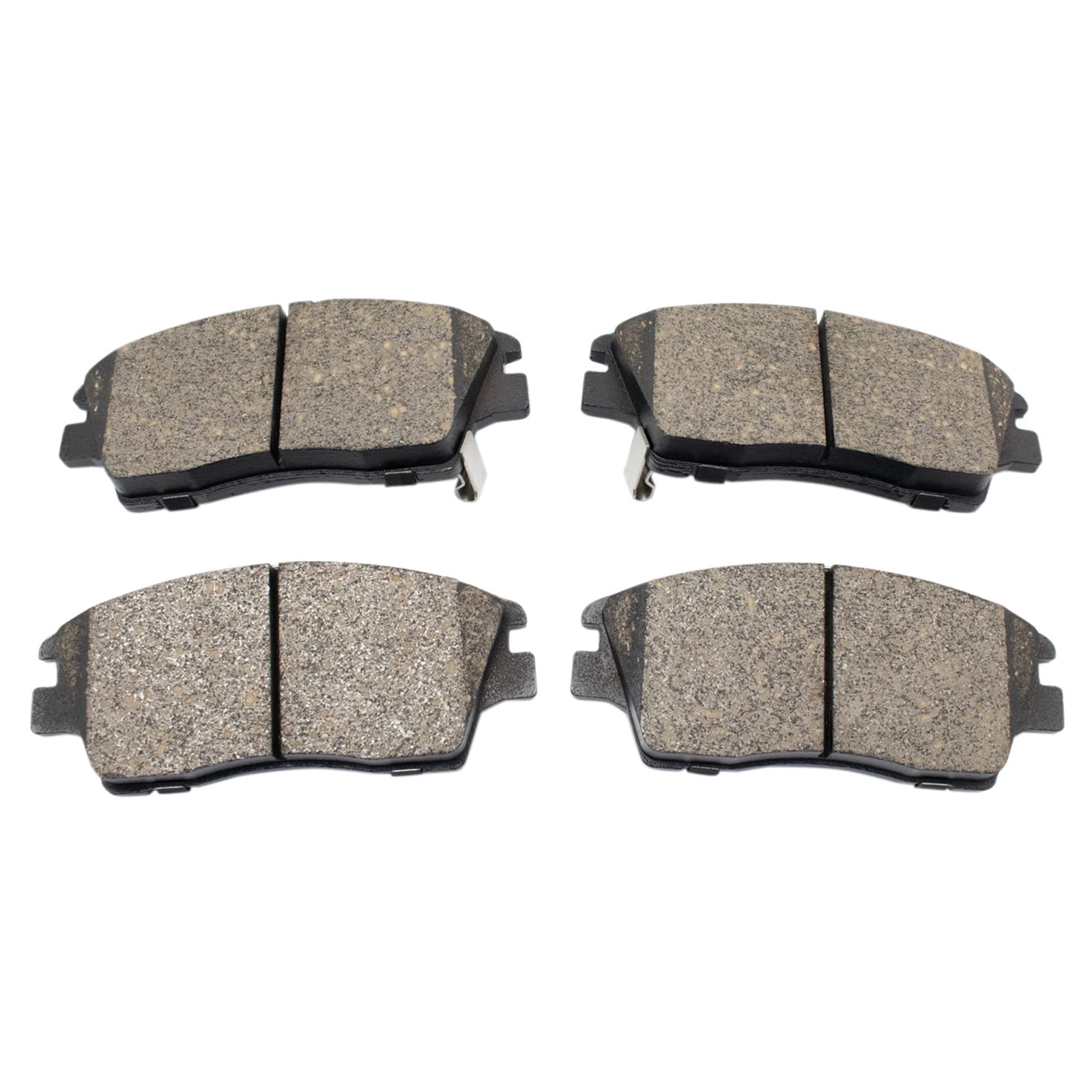 TRQ Front Brake Pads Ceramic Compatible with 2017-2020 Hyundai Elantra 2016-2021 Tucson 2017-2021 Kia Sportage