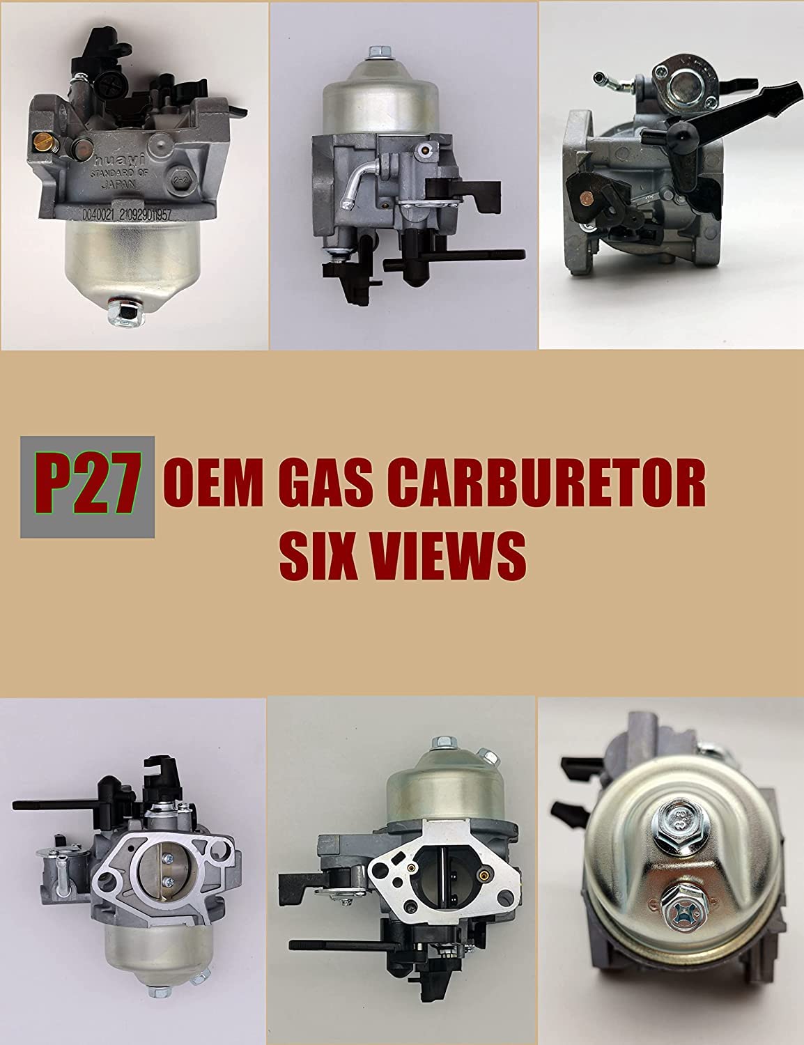 YAMAKATO Carburetor for Honda & Predator 420cc, 389cc, 459cc - Performance Upgrade with Jet, Mini Bike Model