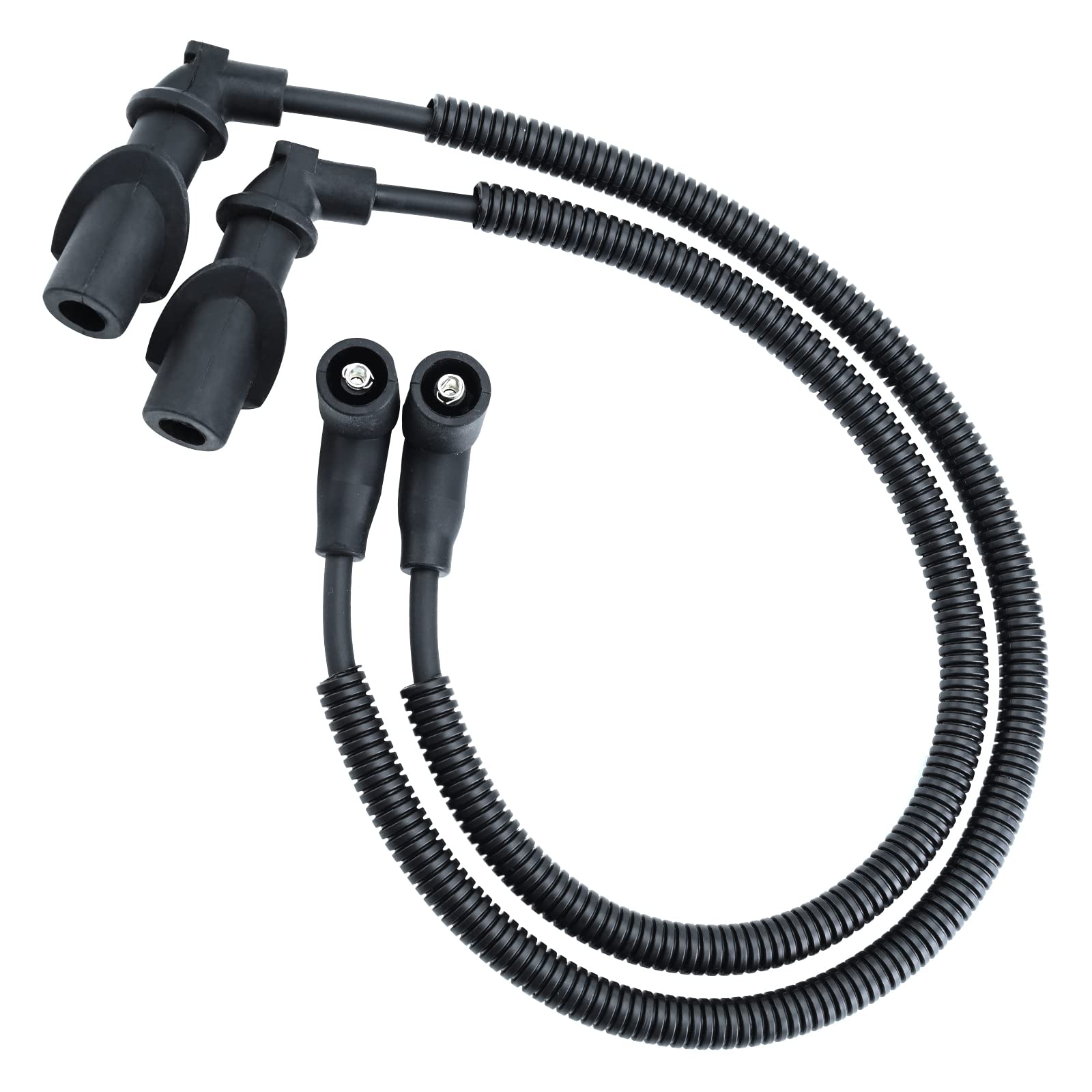 Quickwolf 4010909 Ignition Coil Spark Plug Cap Wire Compatible With Polaris Sportsman 800| 04-07 Sportsman 700 Efi| Ranger 700| 