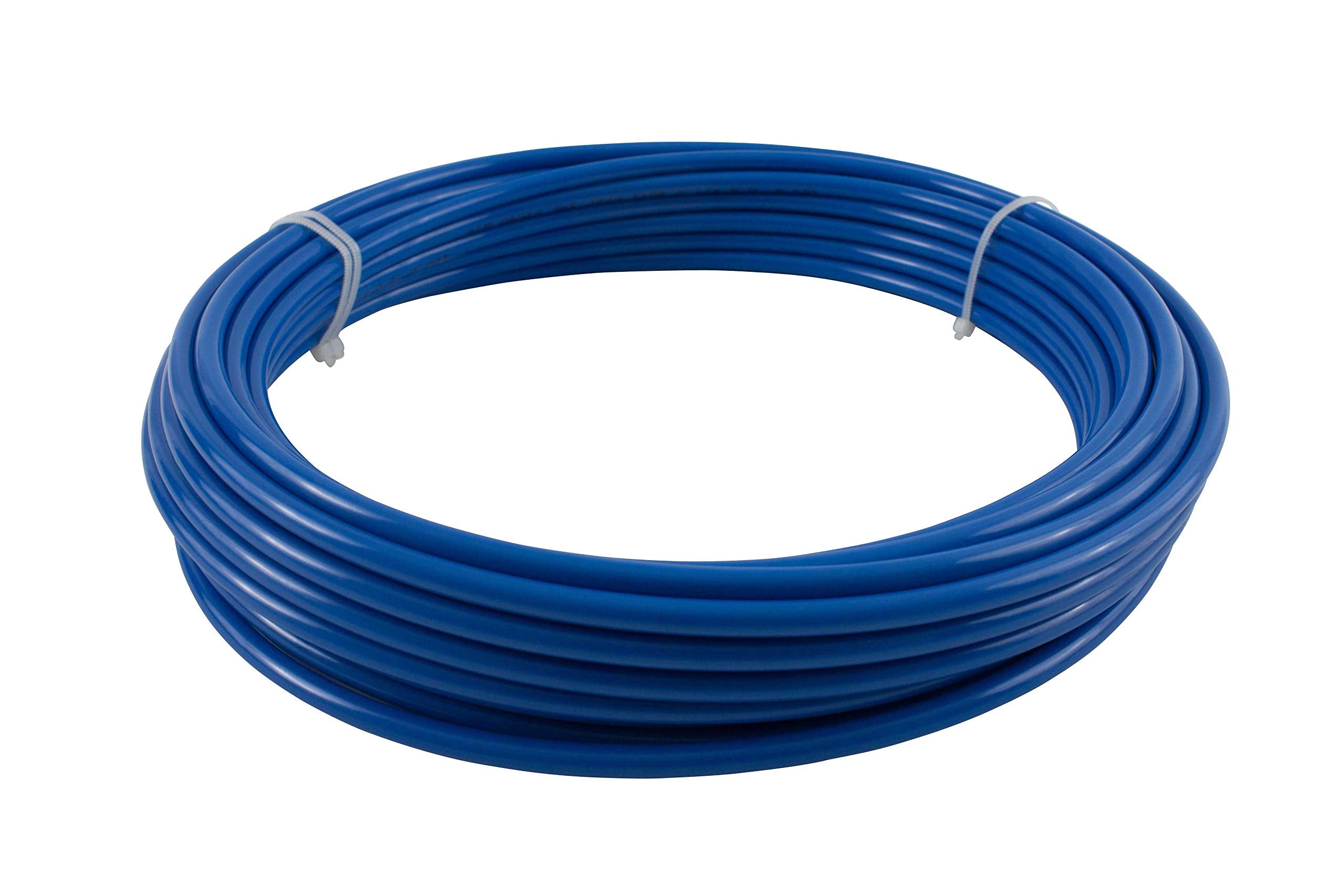 Mytee Products 1/4'' Od X 100' Blue Sae J844 Nylon Air Brake Tubing Dot Approved | Pneumatic Nylon Air Line Hose For Air Brake S