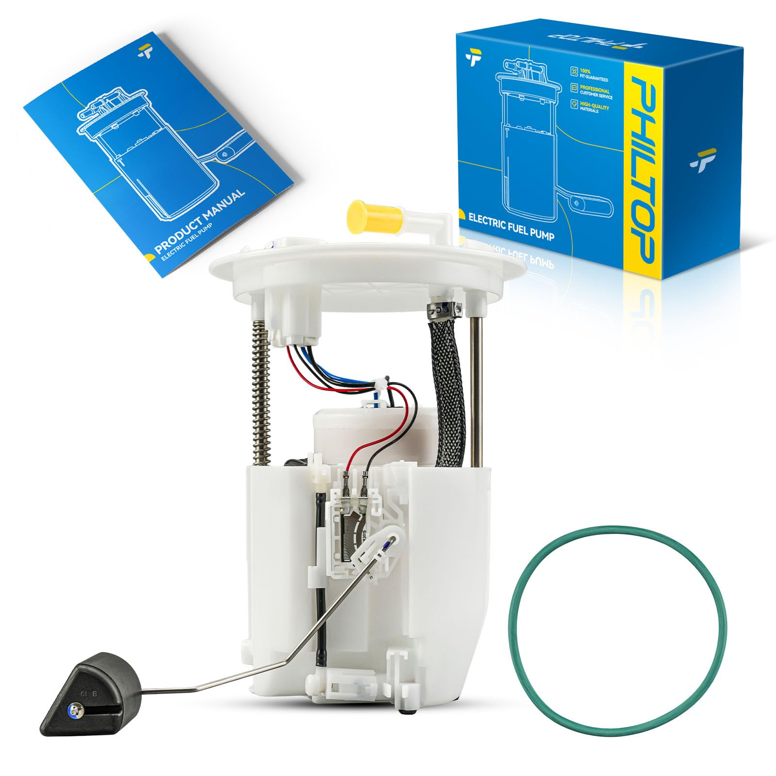PHILTOP FG1206 Electric Fuel Pump Assembly Fit for Edge 2007-2010 3.5L, MKX 2007-2010 3.5L, Electric Fuel Pump Module Assembly K