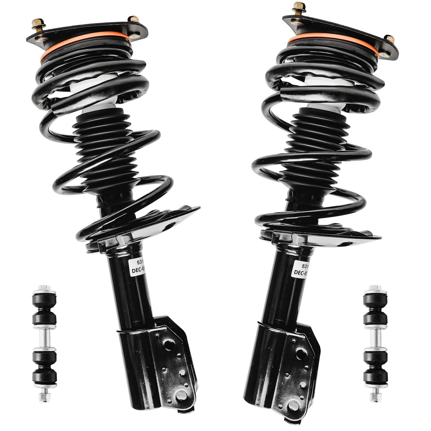 Detroit Axle - Front Struts Sway Bars For Chevy Impala Monte Carlo Pontiac Grand Prix Buick Allure Lacrosse Century Regal Comple