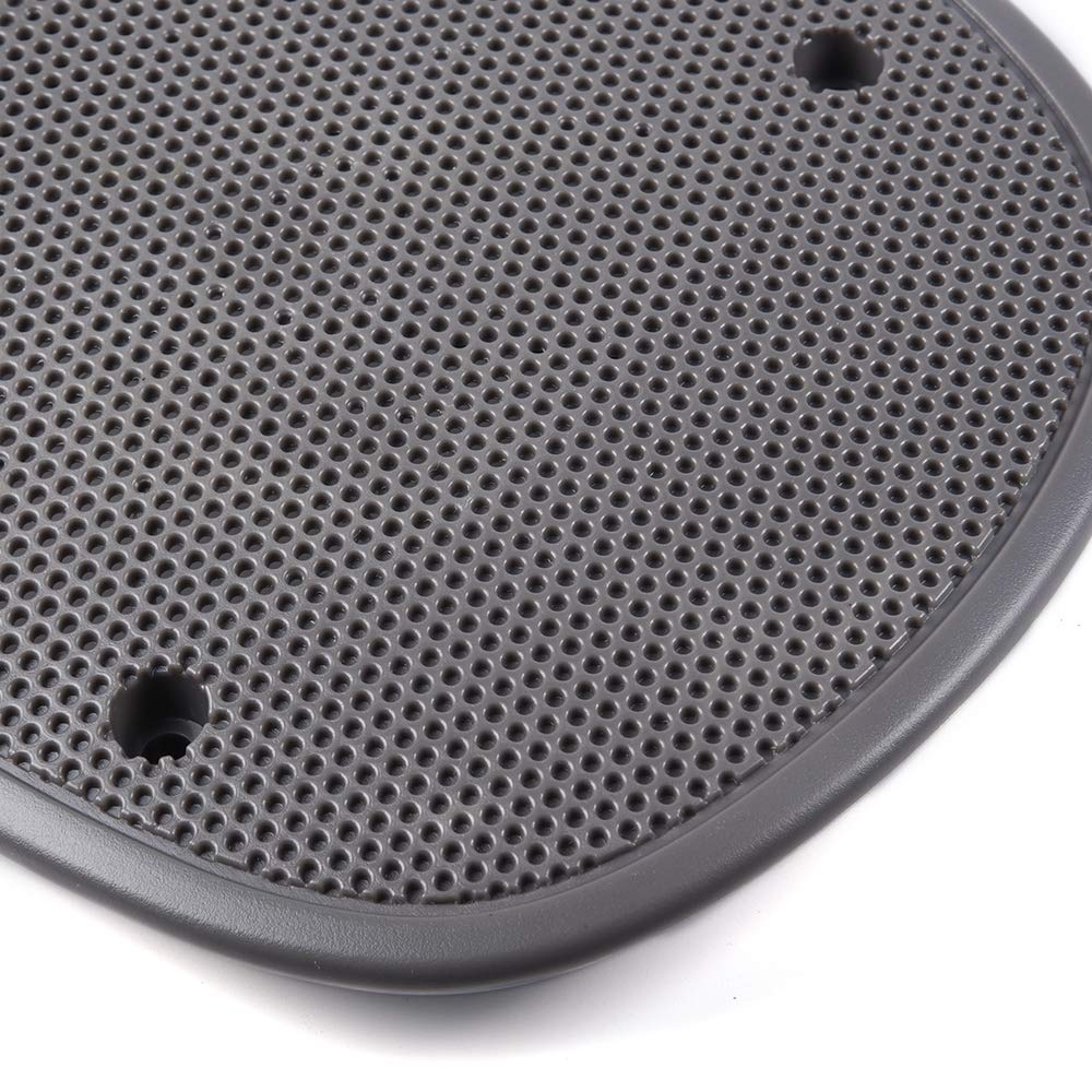 G-Plus Gray Dash Speaker Cover Grille Grill Compatible With Chevy S10 Blazer/Gmc Jimmy Sonoma/Oldsmobile Bravada 1998-2005 Left & Right Side 15046446
