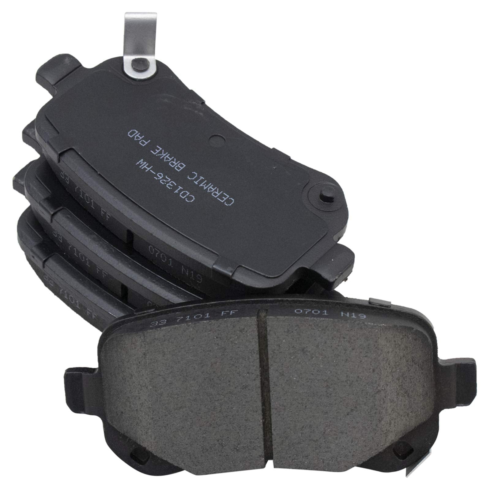 Trq Premium Posi Ceramic Brake Pad Rotor Kit Front Rear For Chrysler Dodge