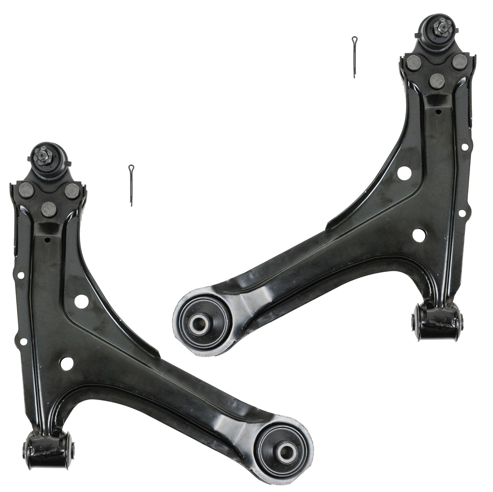 Trq Front Lower Control Arm With Ball Joint Set Compatible With 1995-2005 Chevrolet Cavalier Pontiac Sunfire