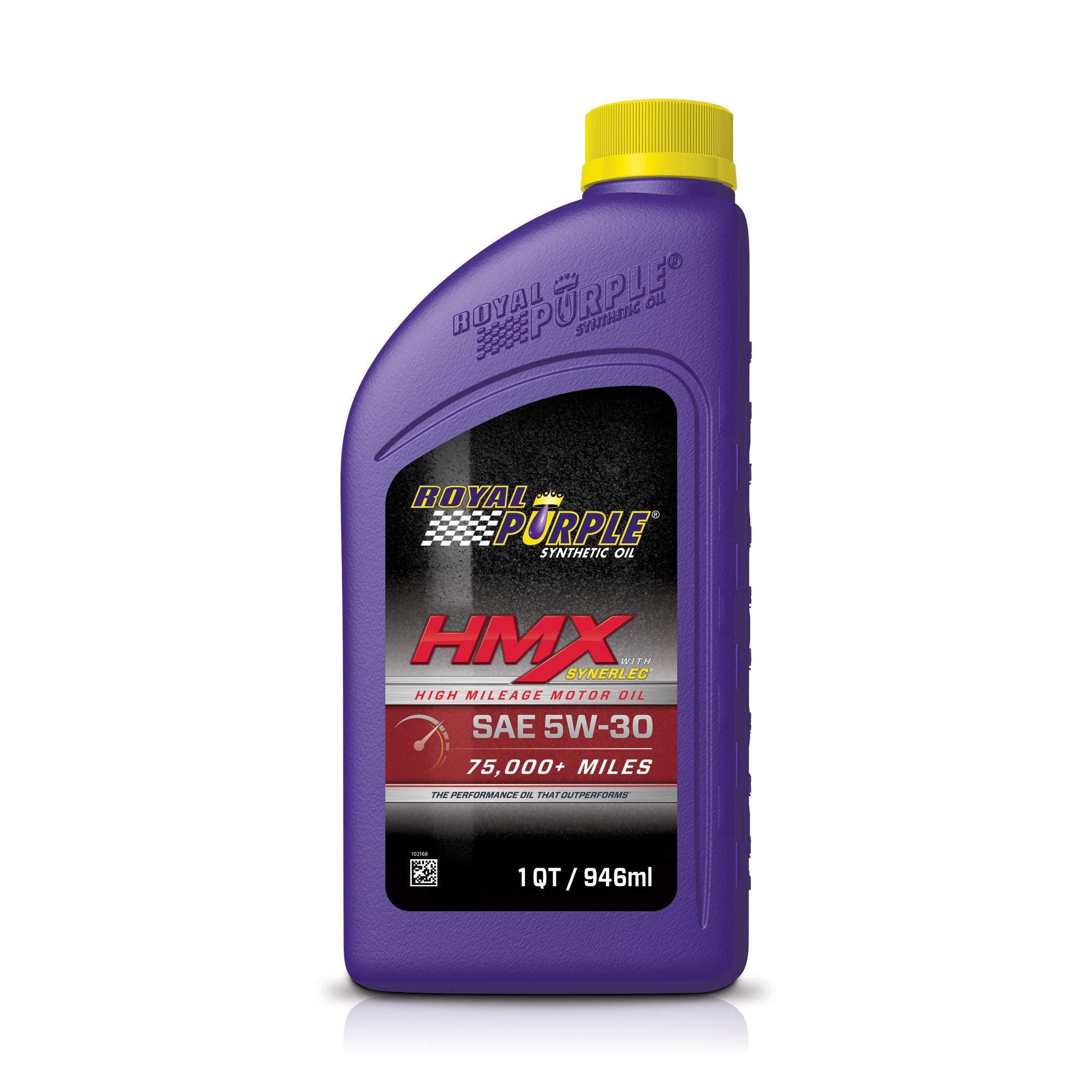 Royal Purple 11744 HMX SAE 5W30 HighMileage Synthetic Motor Oil  1 Quart