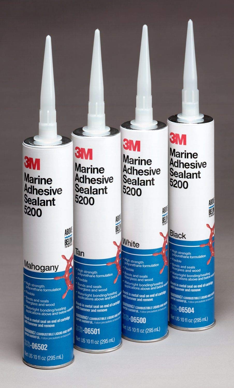3M Marine Sealant 5200 White 10 Oz. Cartridge 065003