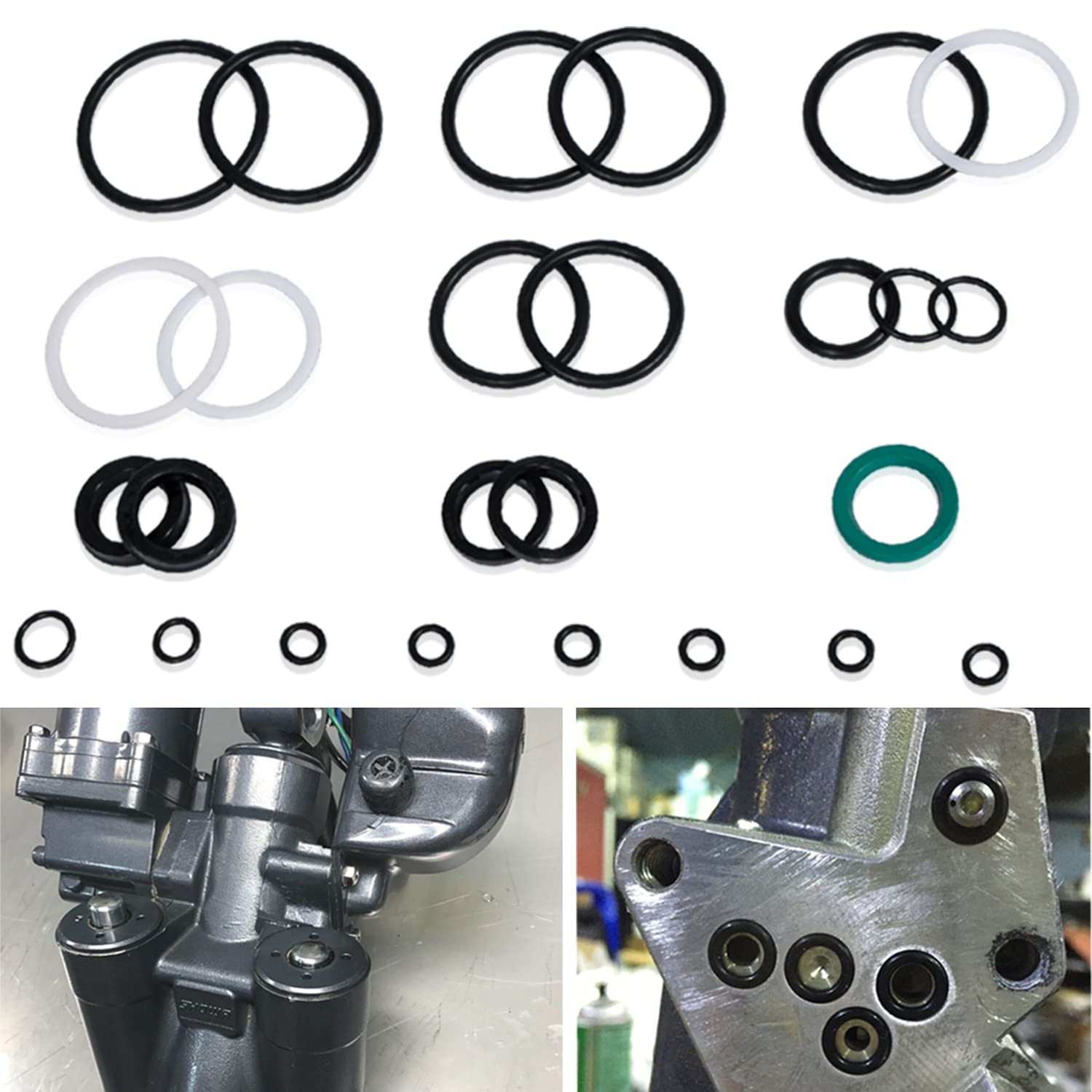 Tilt Trim Seal Kit 1997 & Up 115225Fs Fast Strike Power For Yamaha Boat Power Units 115Hp 150Hp 175Hp 200Hp (Some 225Hp 250Hp) F
