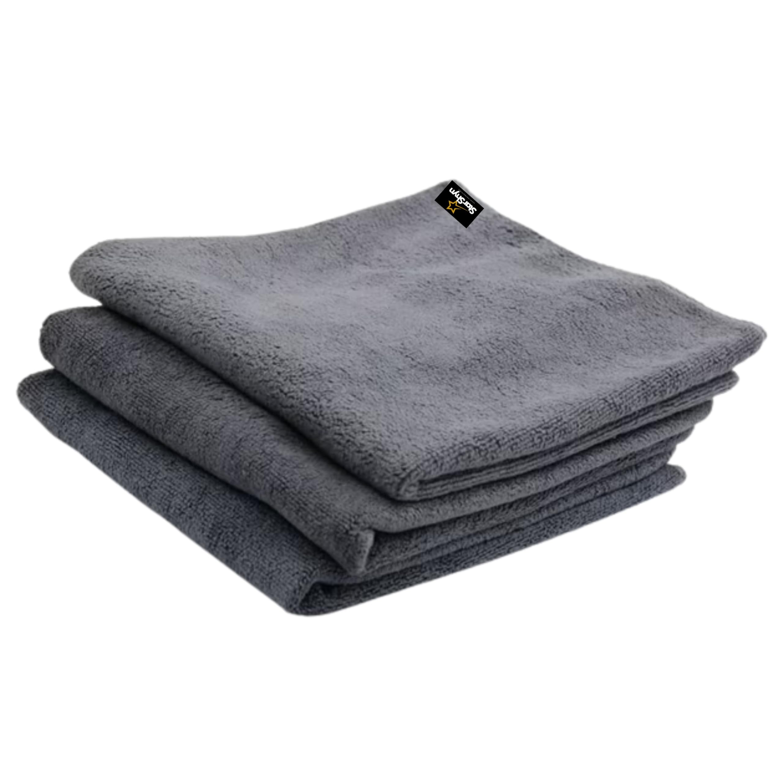 StarShyn Microfiber Cleaning Cloth | 30x30 cm | Ultra Soft LintFree & Absorbent Cleaning Towels | Reusable Multipurpose Cloth f