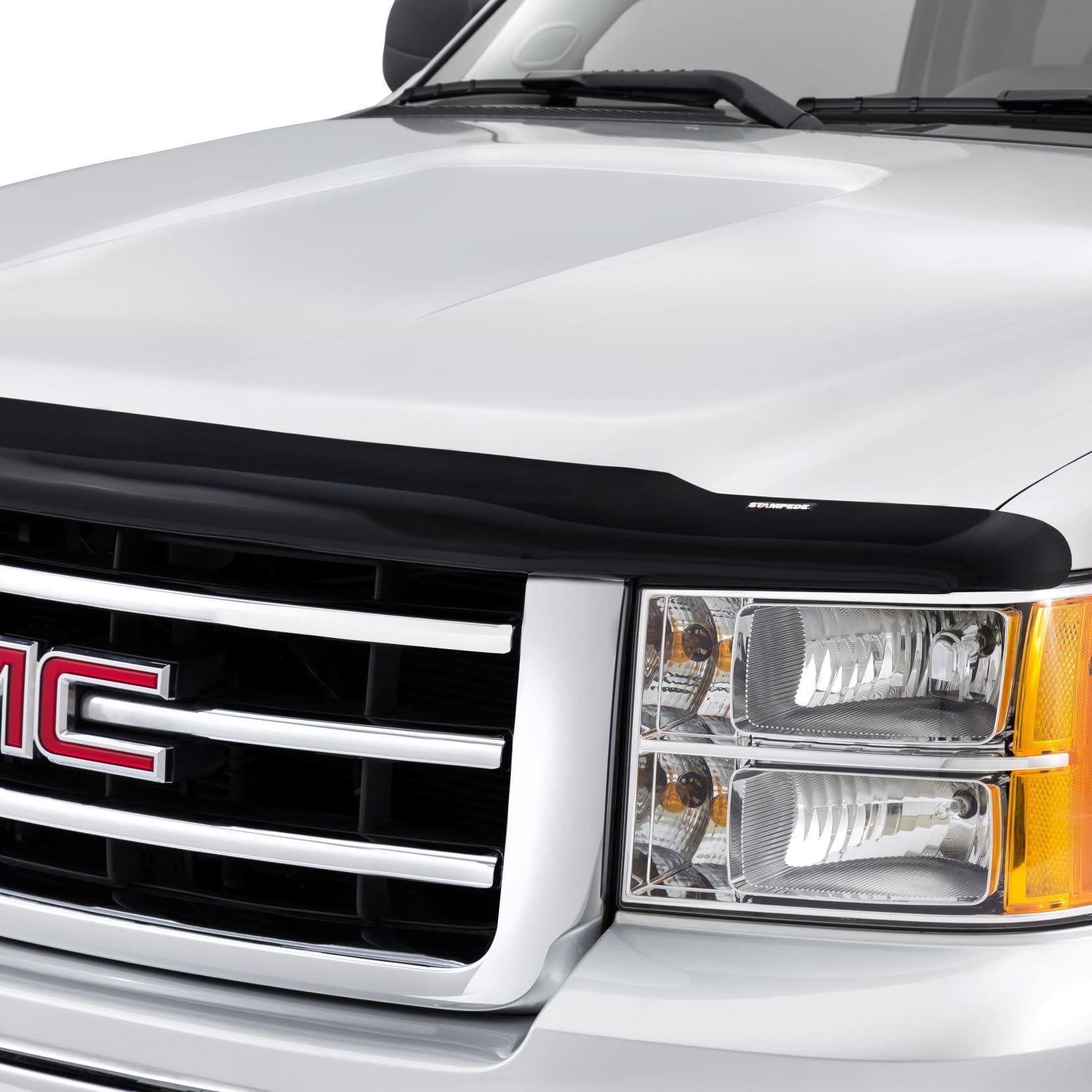 Stampede | Vigilante Hood Protector - High Profile / Smoke | 2017-2023 Nissan Titan | 2330-2