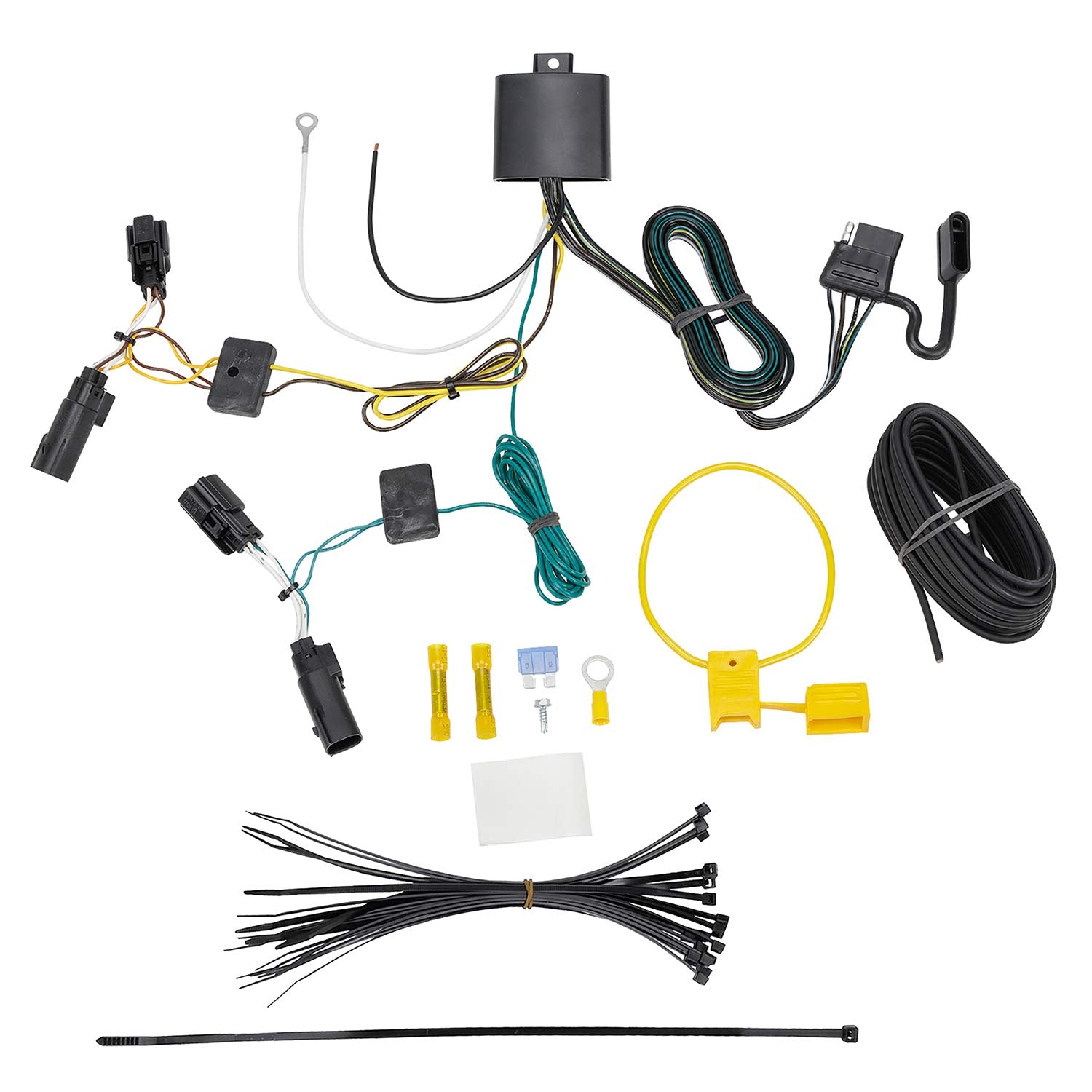 Tekonsha T-One T-Connector Harness, 4-Way Flat, Compatible with Select GMC Terrain