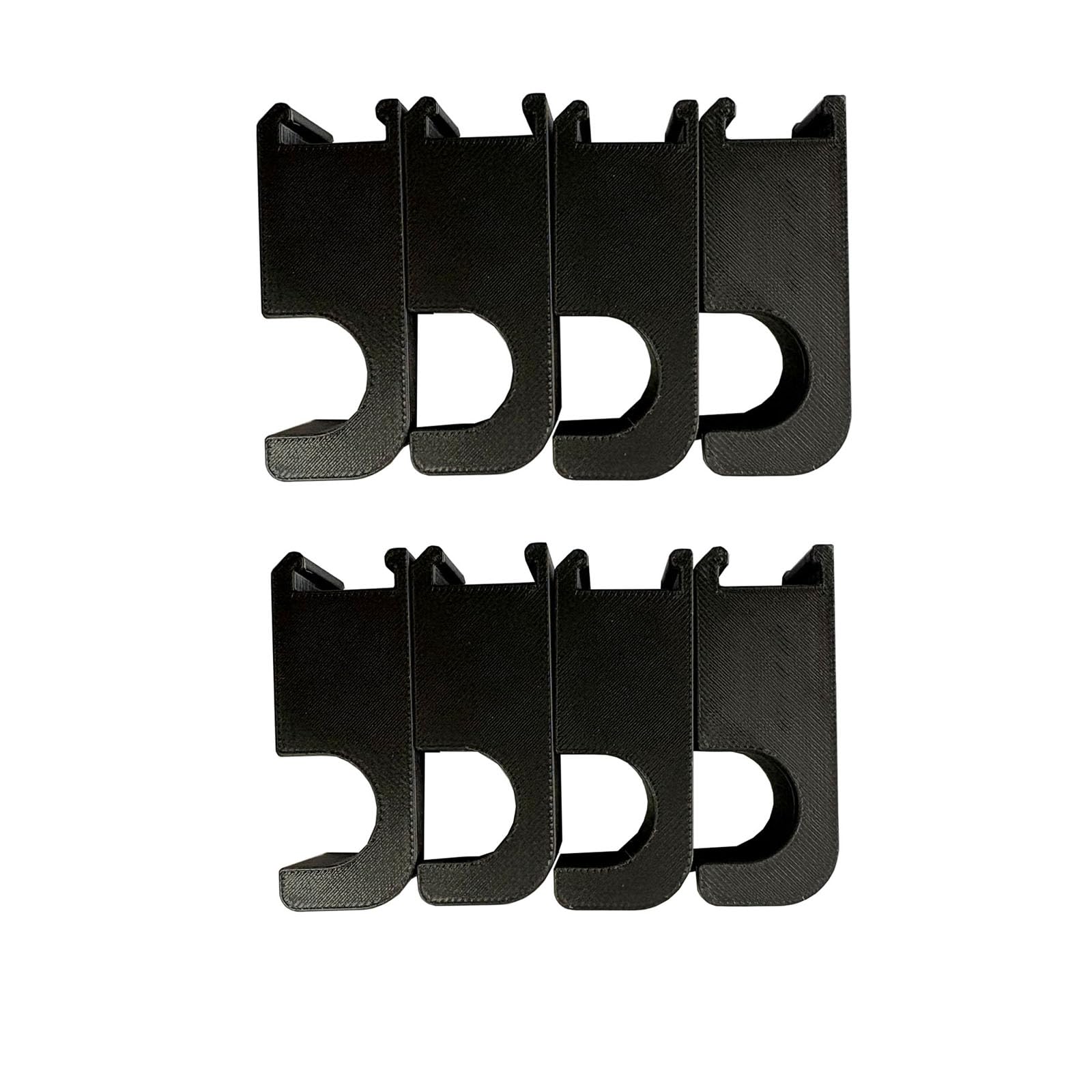 JILINWEI Pop-Up Curtain Rod Holder for Coleman Camper Accessories,Replace The C Clip Style Curtains into A Curtain Rod Holder,8P