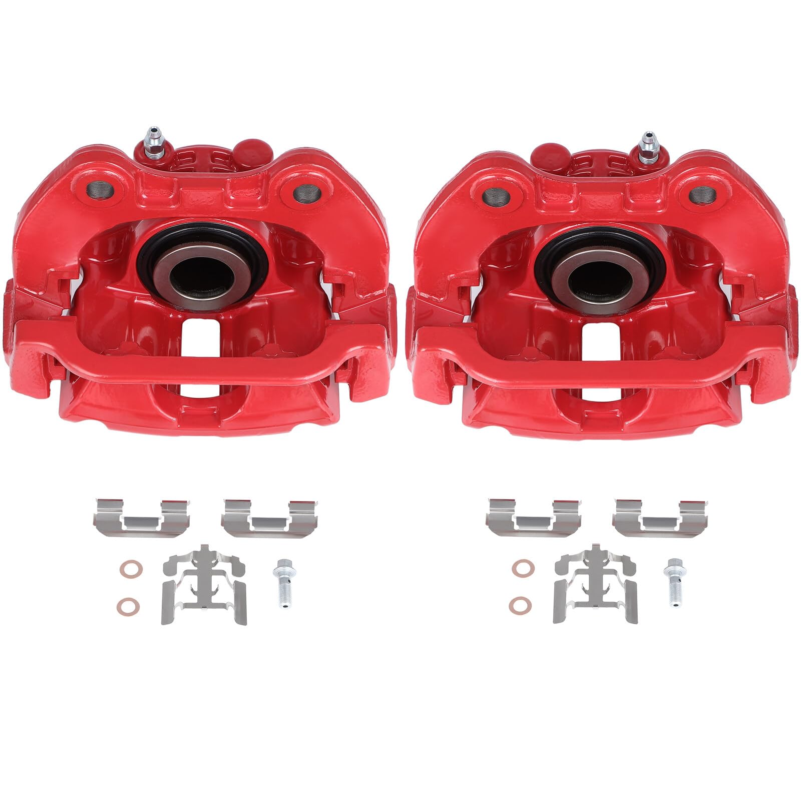 cciyu 18-B4726 18-B4727 Rear Left & Right Brake Calipers With Bracket For Cadillac,For Chevy,For GMC