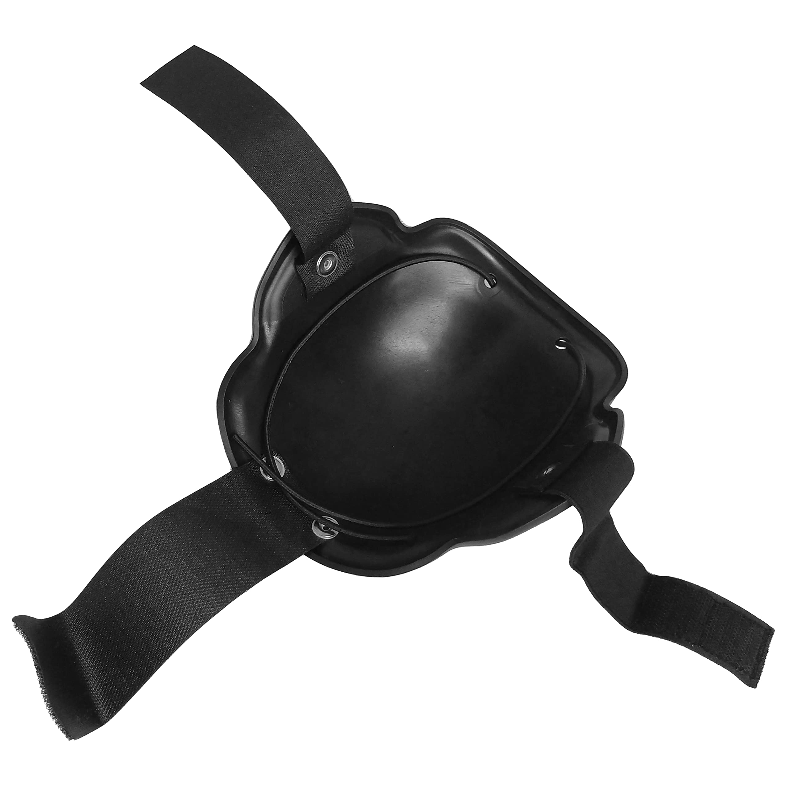 LEONARK Black Armoury Hema Knee/Elbow Protectors - One Size, Plastic, Knee Pads