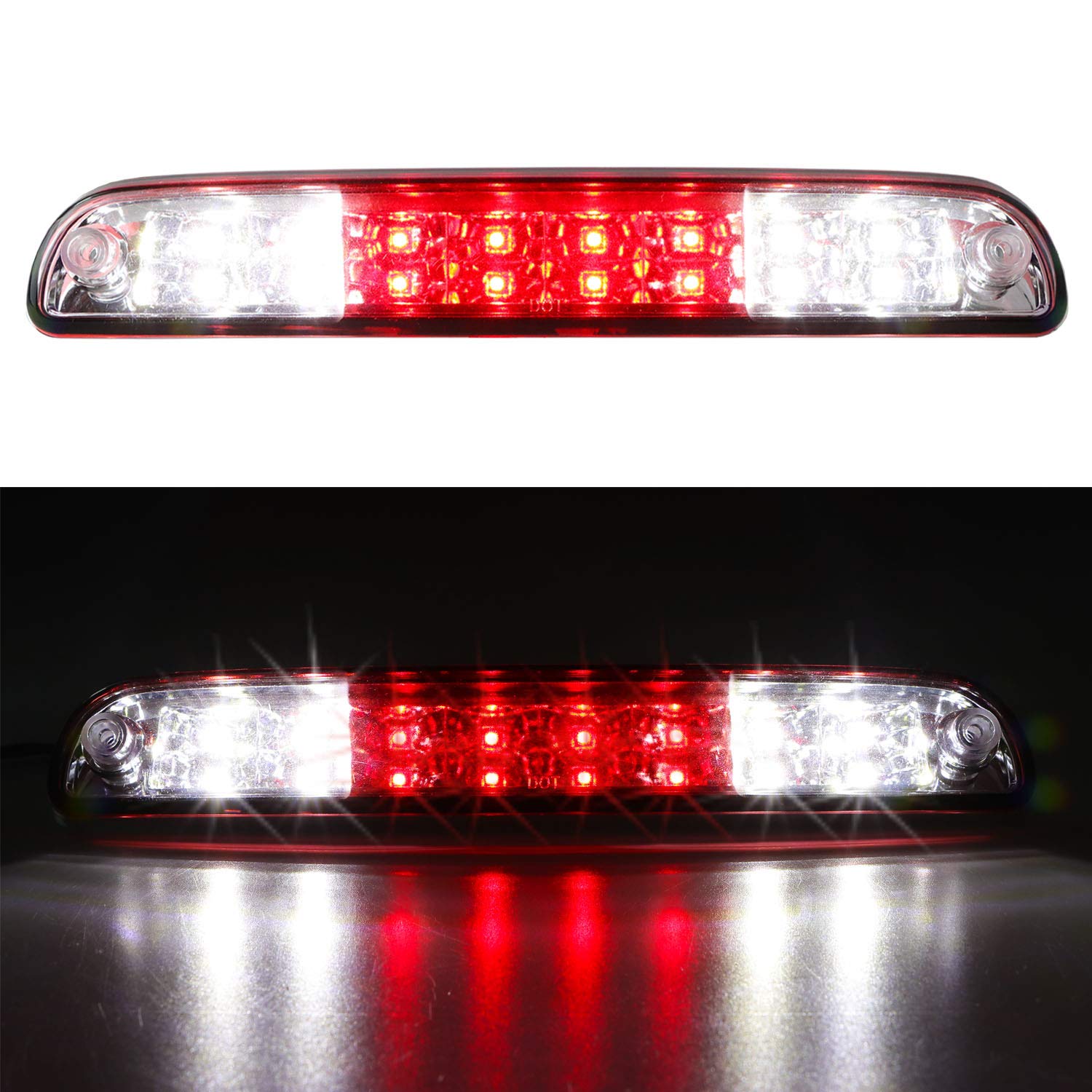 Led 3Rd Brake Light For 99-16 Ford F250 F350 F-450 F-550 Super Duty 93-11 Ford Ranger, 01-05 Ford Explorer Sport Trac High Mount