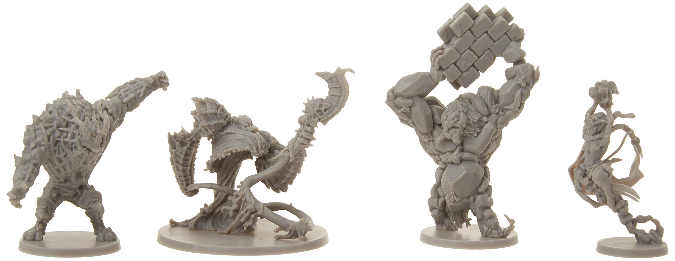 CMON Massive Darkness Elementals Miniatures, Model 50588, Multi-Color, Plastic