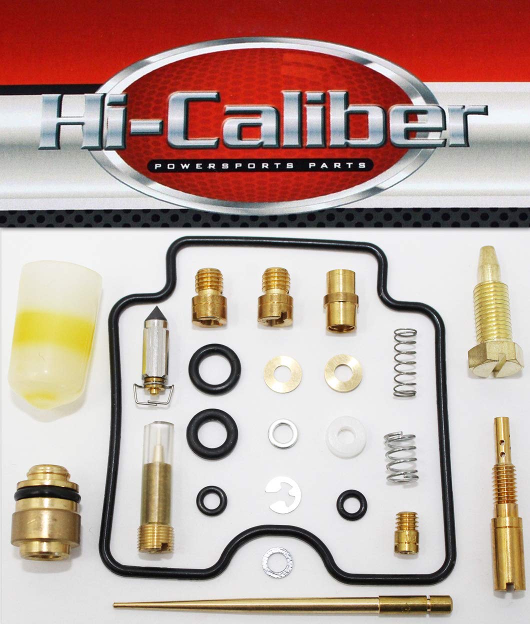 Quality Carburetor Carb Rebuild Kit For The 2007-2014 Yamaha Yfm 450 Grizzly & 450 Wolverine Atvs