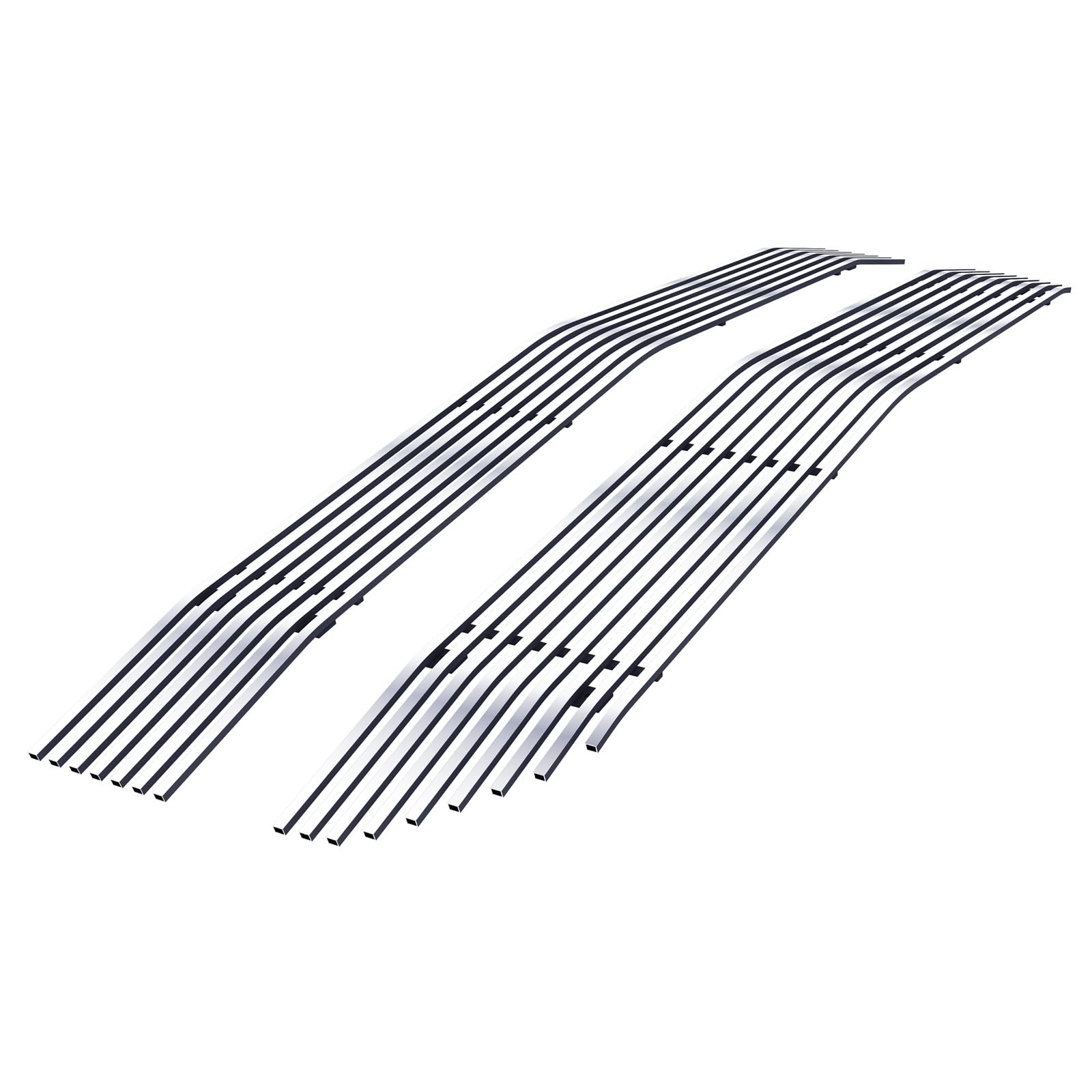 Compatible With 2016-2018 Chevy Silverado 1500 Main Upper Bille Grille Insert C66360A