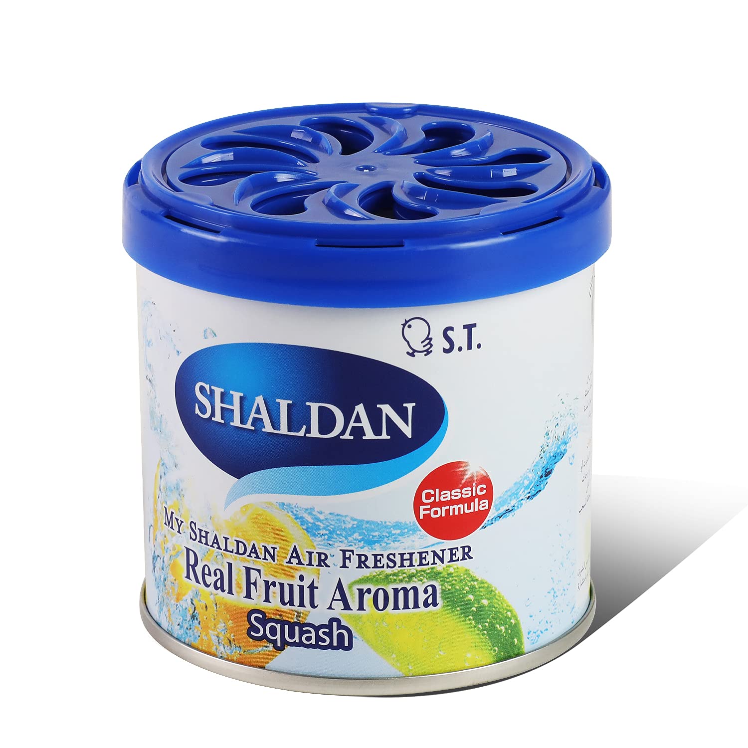 Auto Dynasty Limonene Gel Air Freshener, Blue Squash Scent, 80g, ABS Plastic, 2.8 Ounce