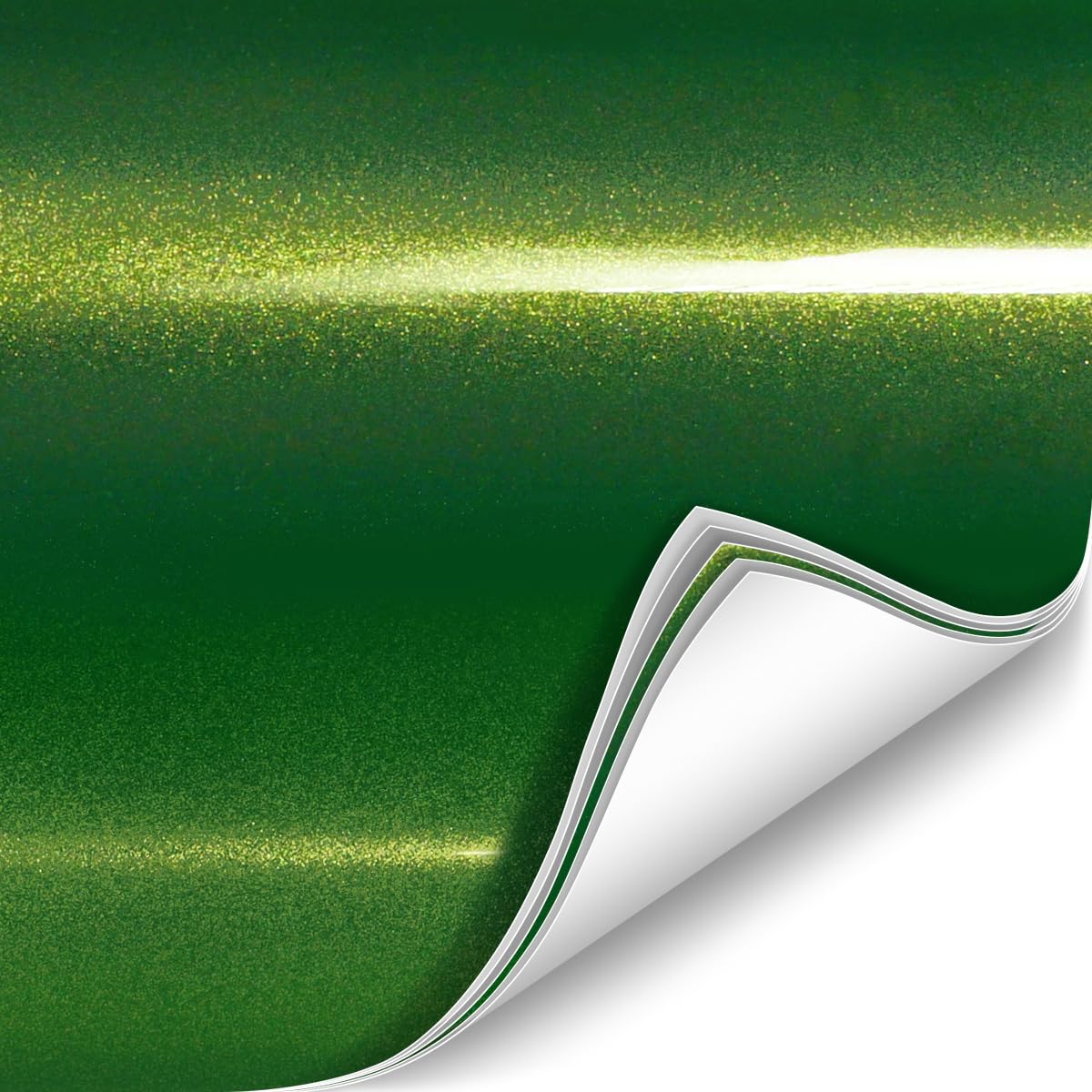 Colorfusion Ppf By Vvivid, Gloss Urban Green Dry Apply Ppf Vinyl Car Wrap Roll 60Ft X 5Ft